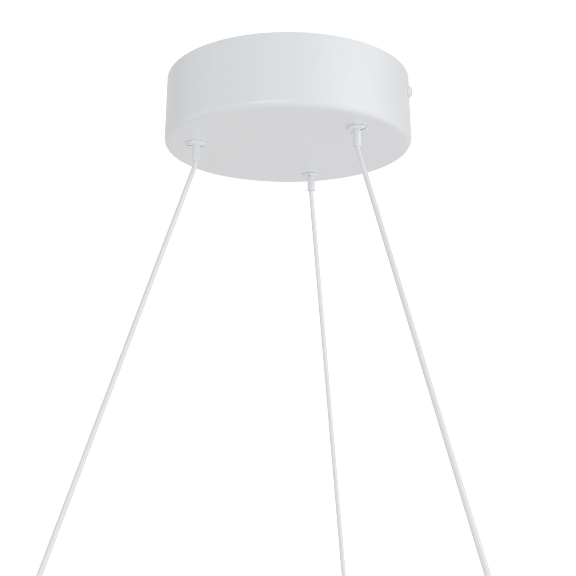 Suspension LED dimmable CAMPO ROSSO blanc Ø60cm