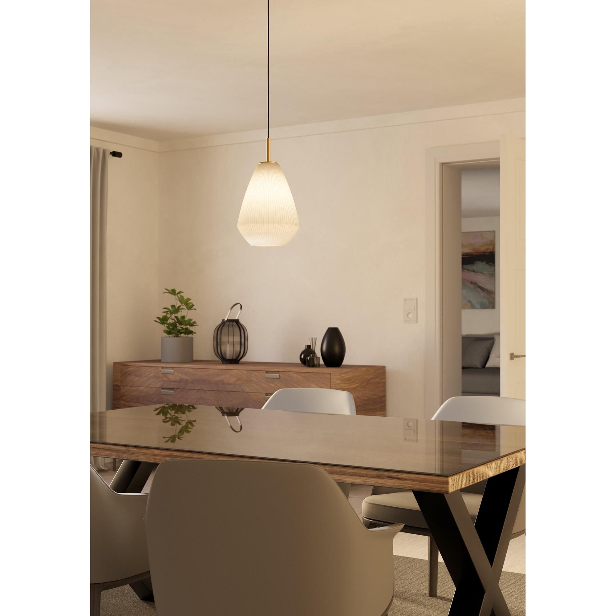 Suspension CAPRAROLA taupe Ø20cm