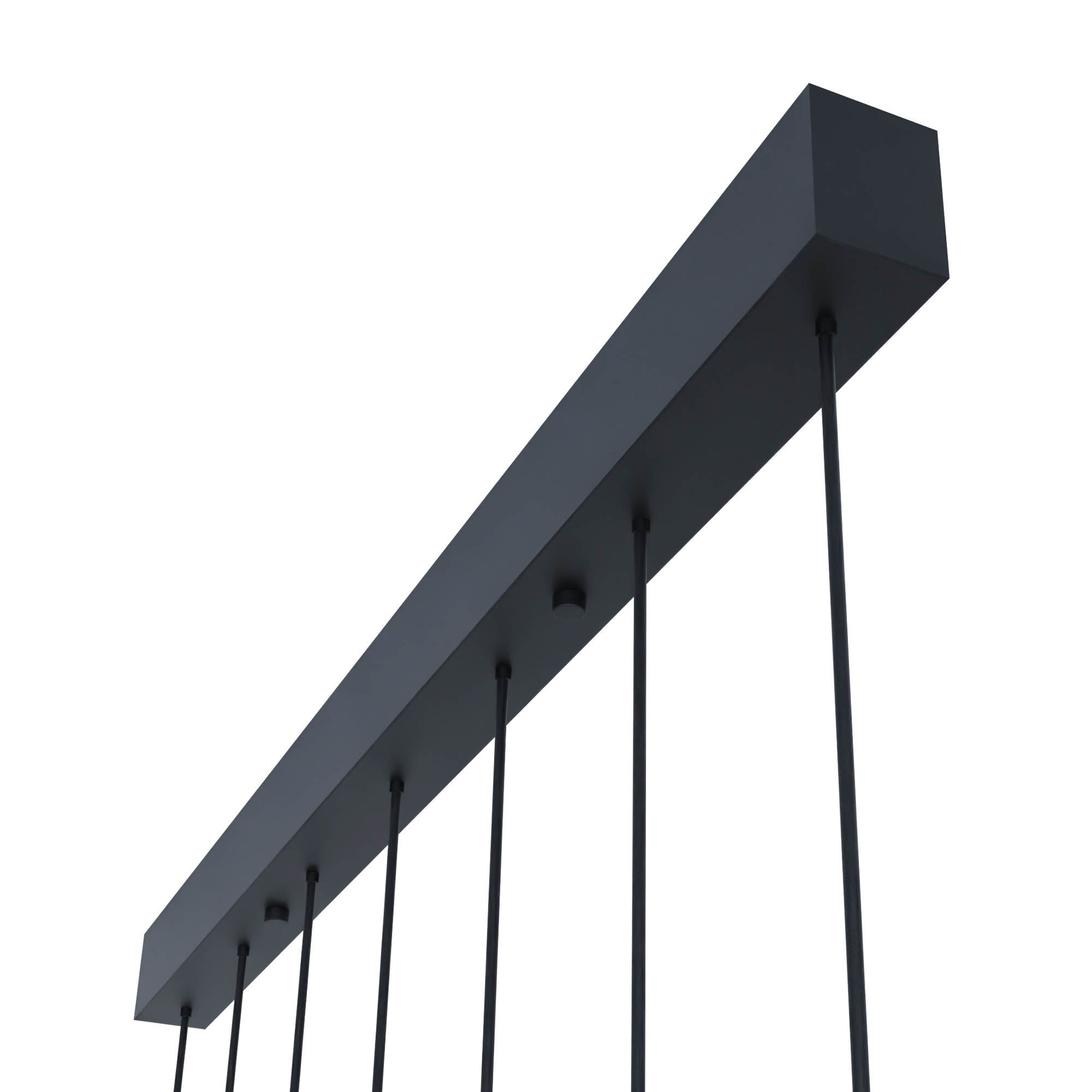 Suspension LED dimmable ESTANTERIOS marron L108cm