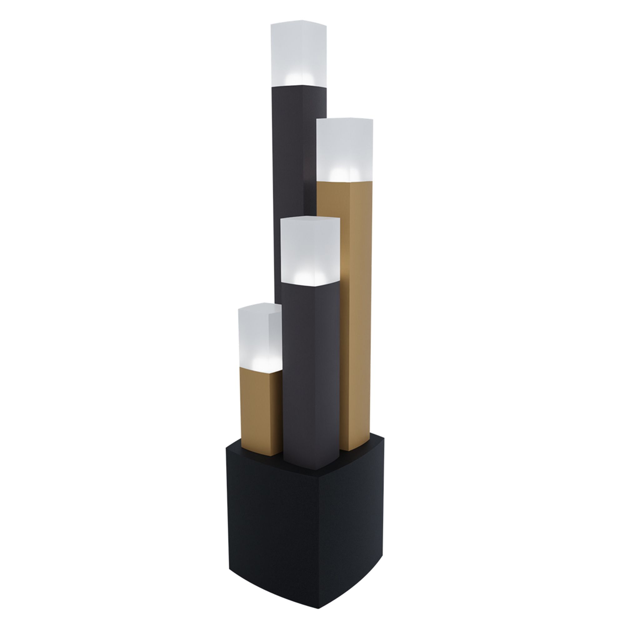 Lampe LED dimmable ESTANTERIOS marron HT42,5cm