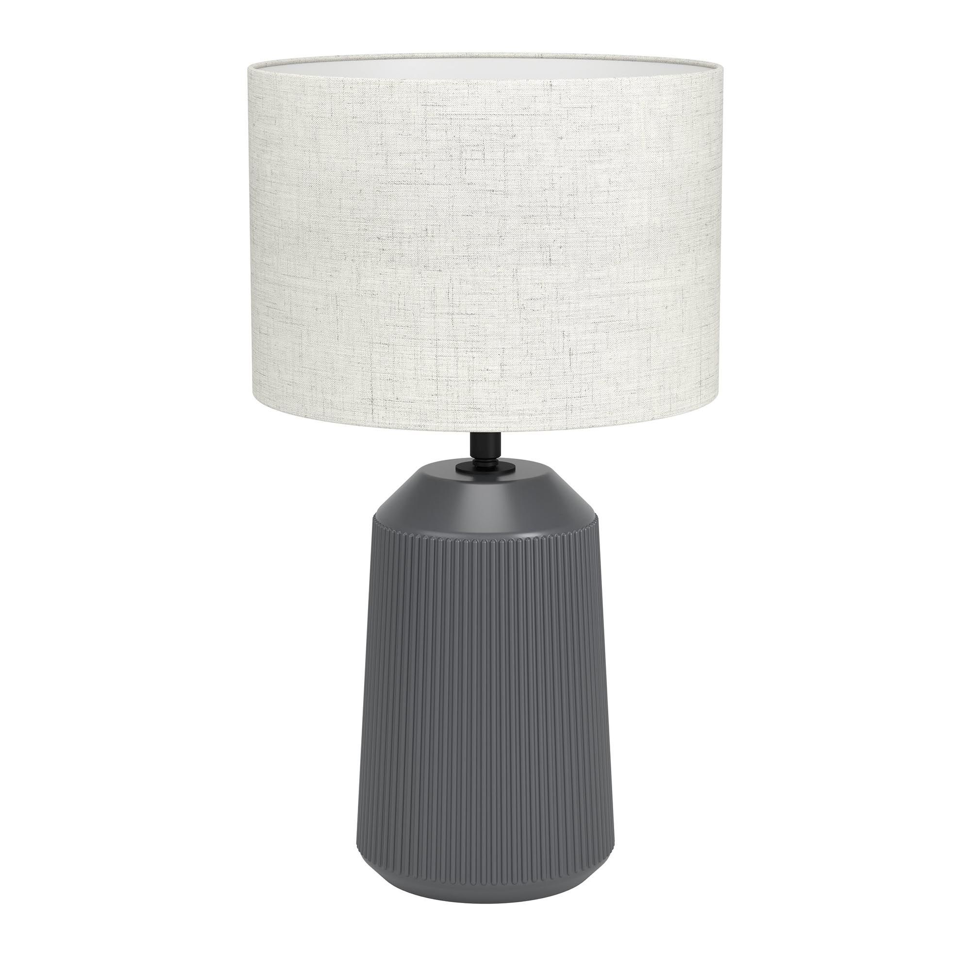 Lampe à poser CAPALBIO gris/blanc H41cm