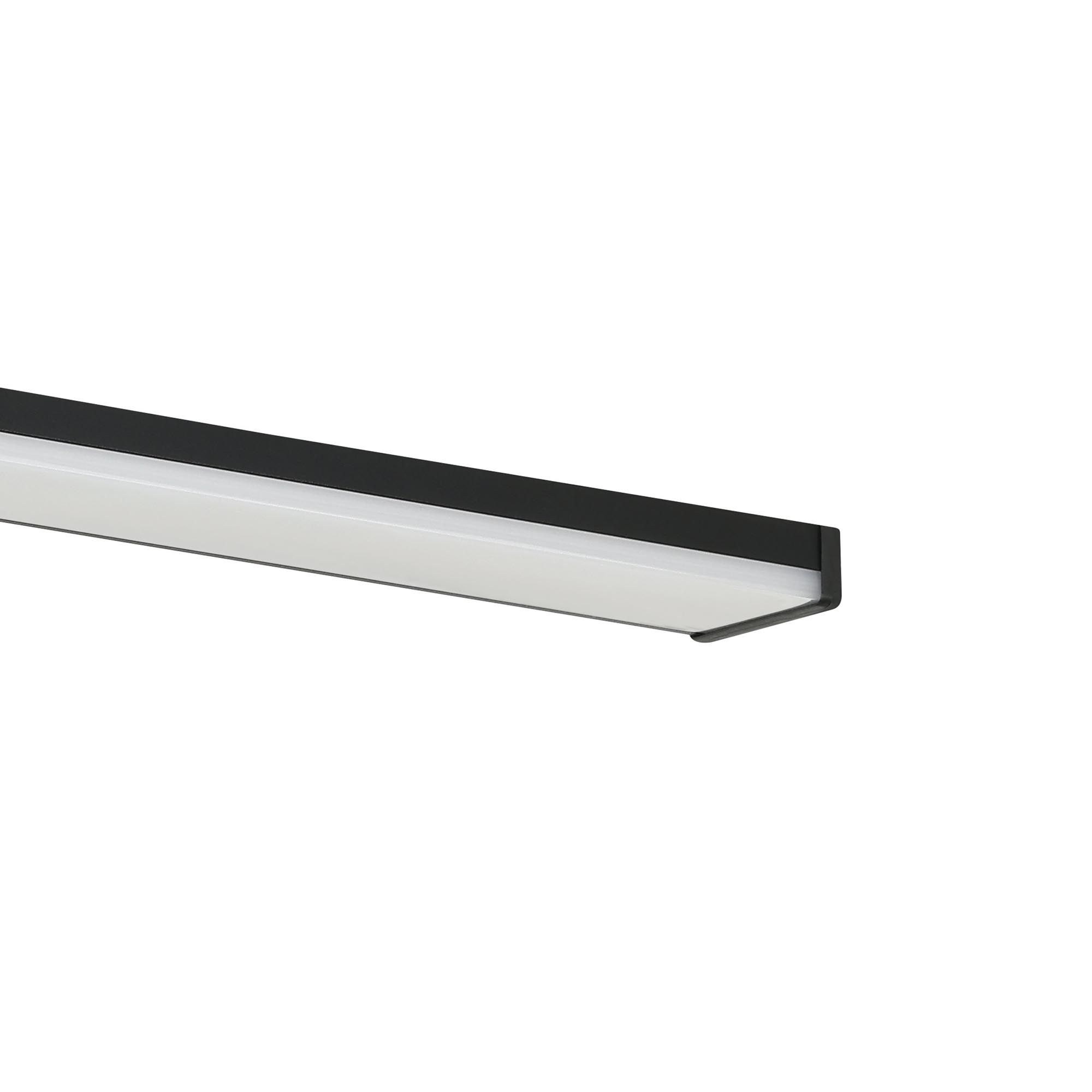 Applique murale LED PANDELLA 2 noir L60cm