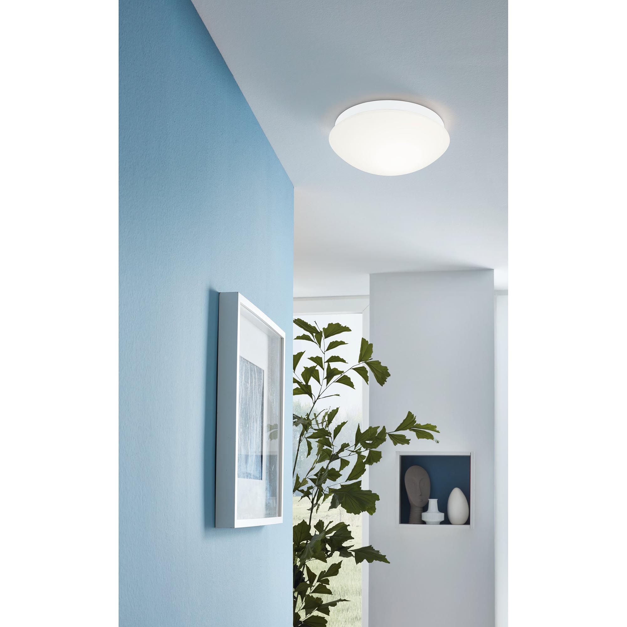 Plafonnier BARI-M opale Ø27,5cm