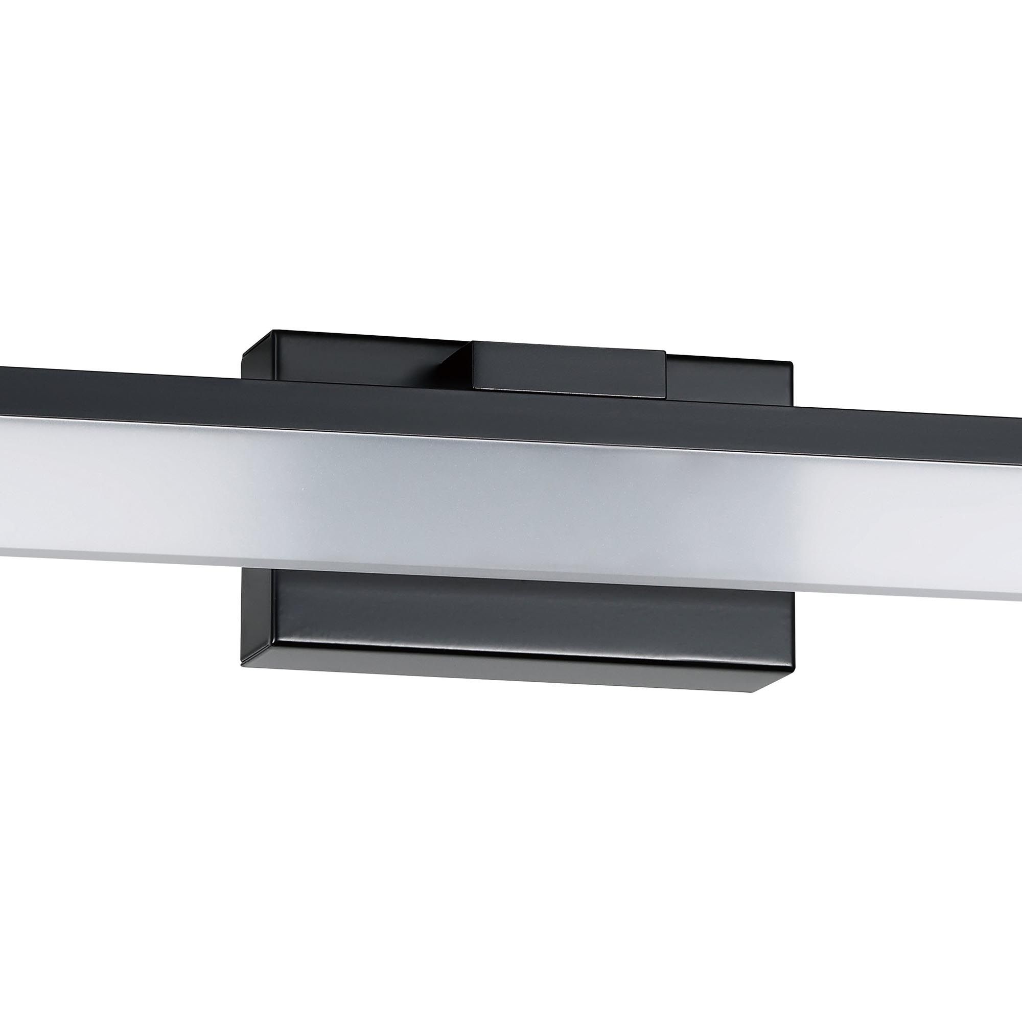 Applique murale LED PALMITAL noir L59,5cm