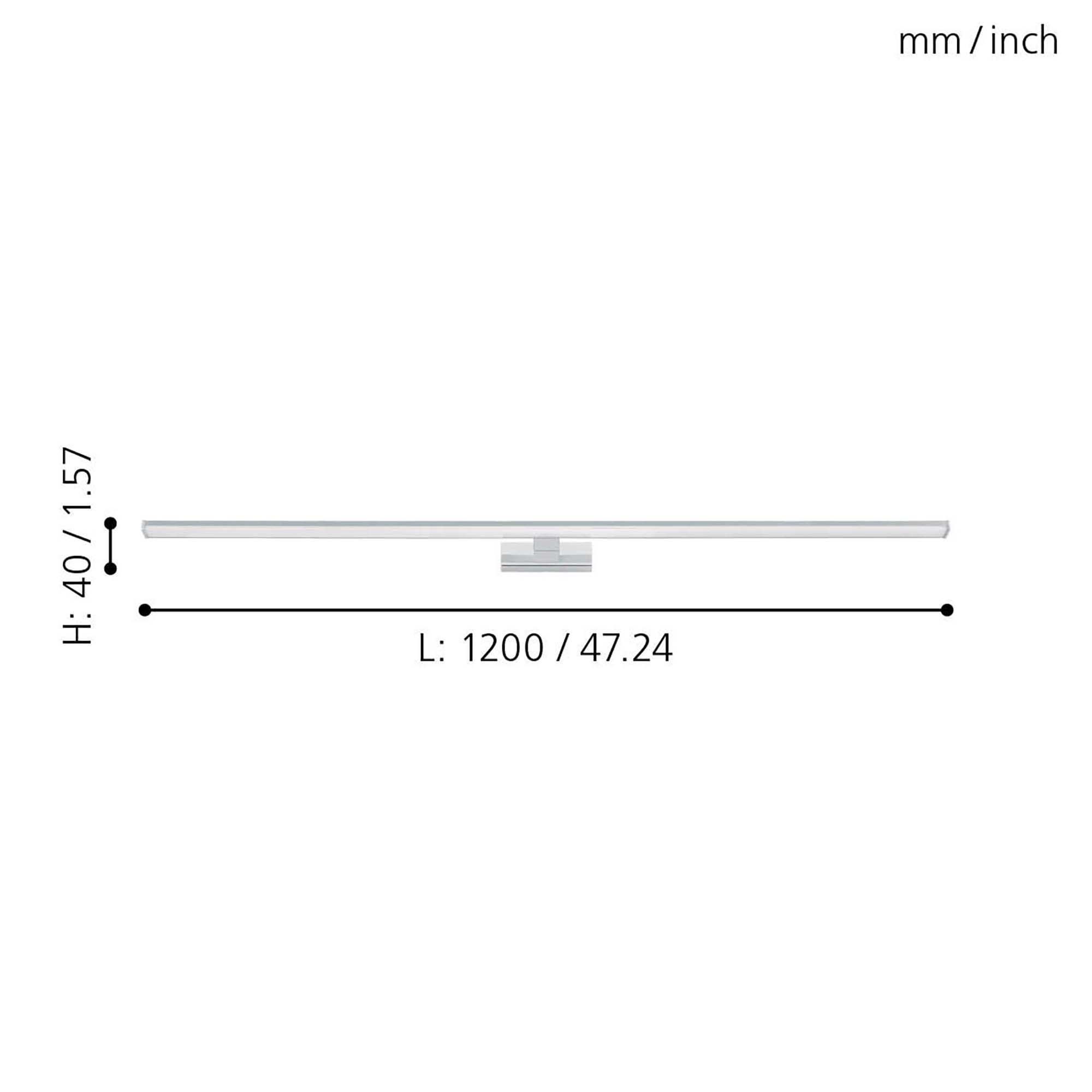 Applique murale LED PANDELLLA 1 L120cm