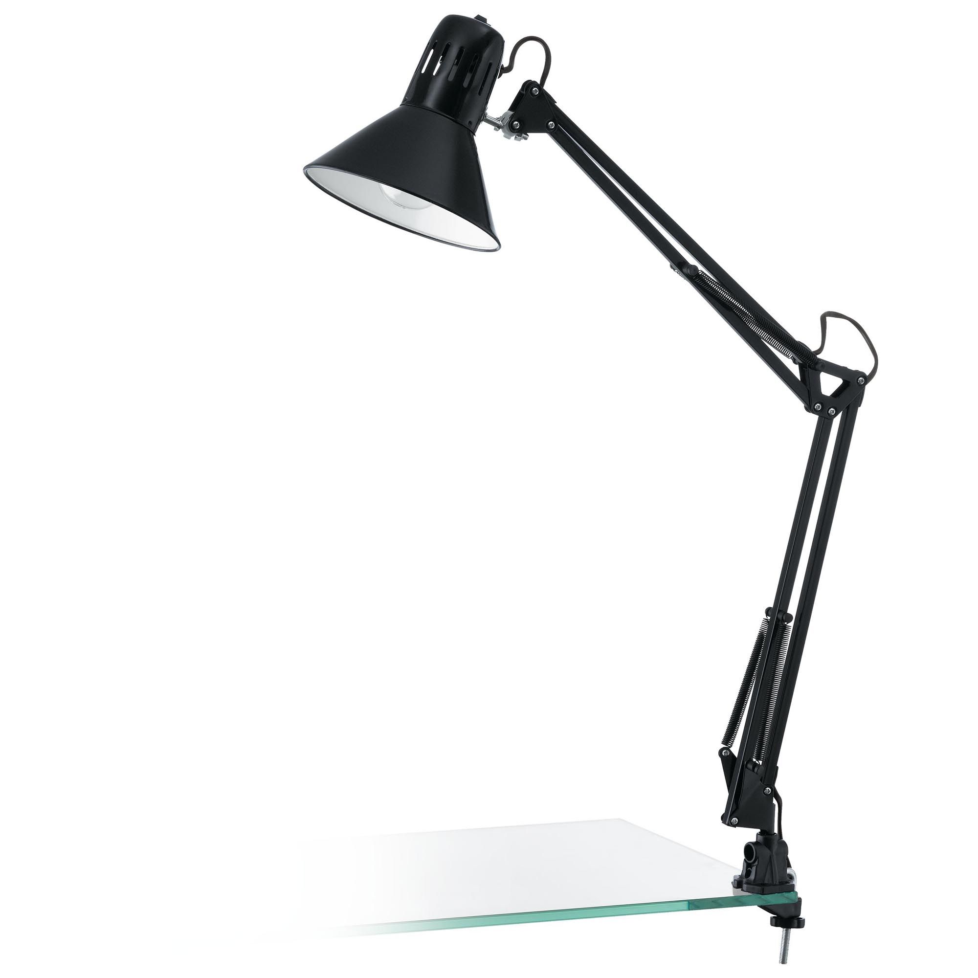 Lampe de bureau FIRMO noir H73cm