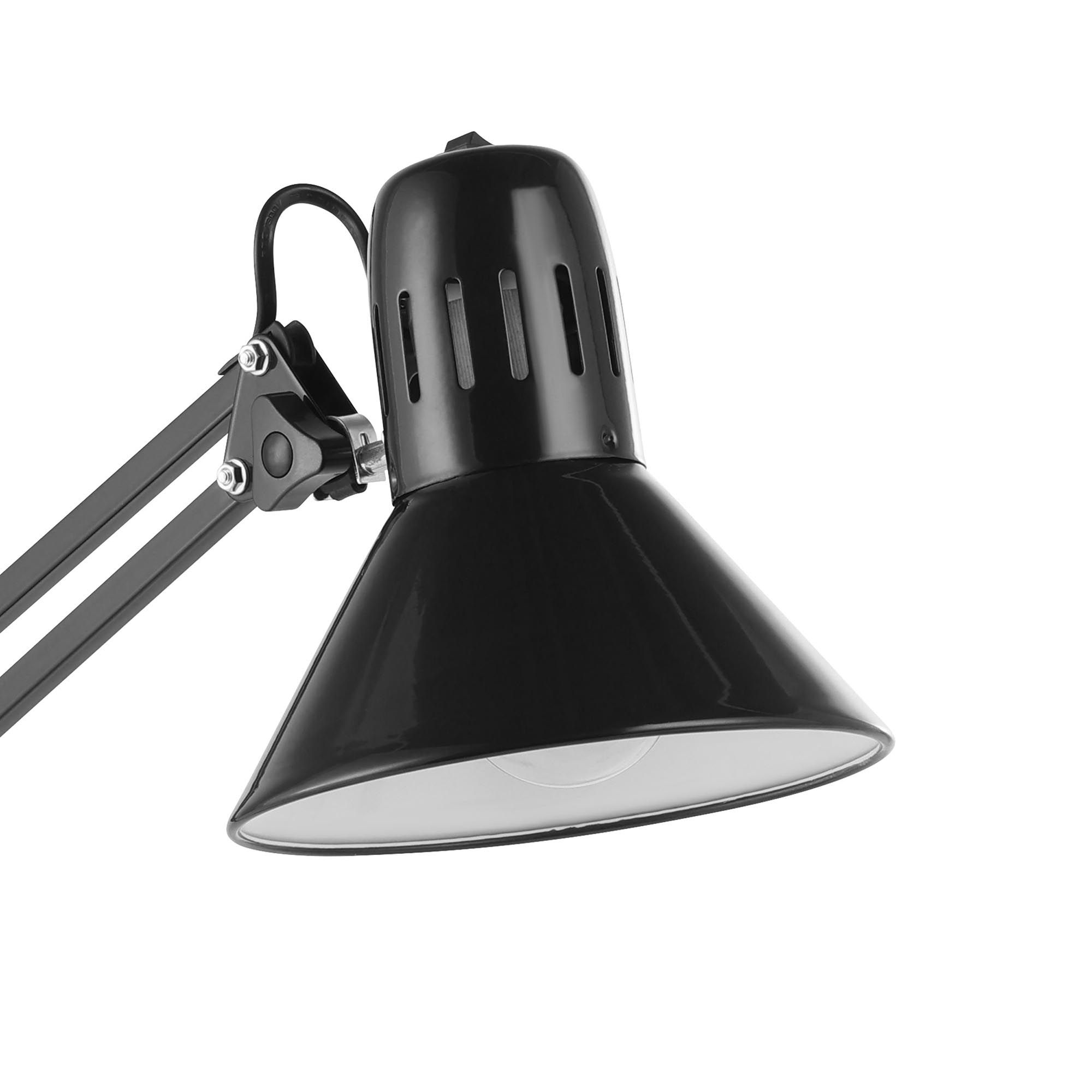 Lampe de bureau FIRMO noir H73cm