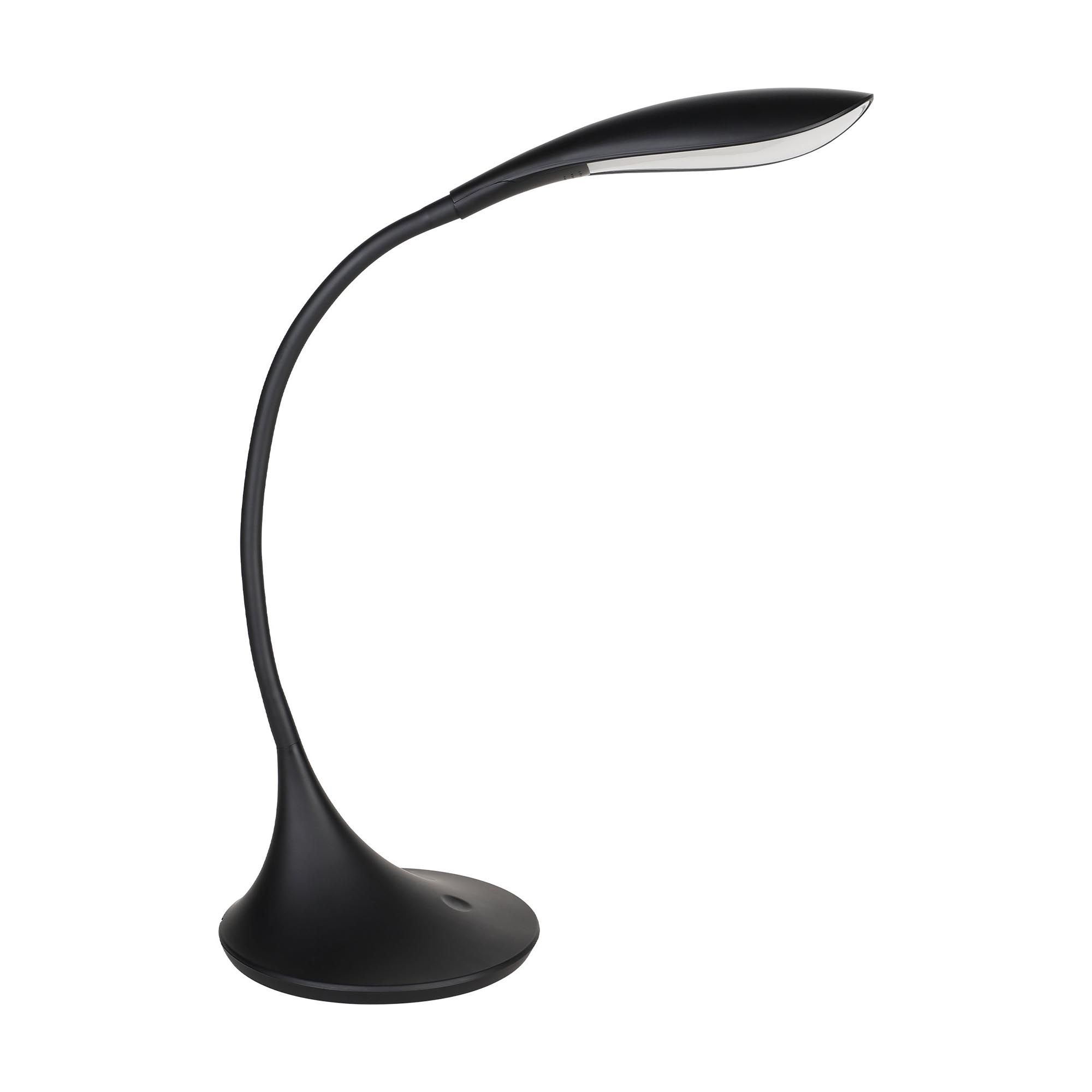 Lampe de bureau LED DAMBERA noir H37,5cm