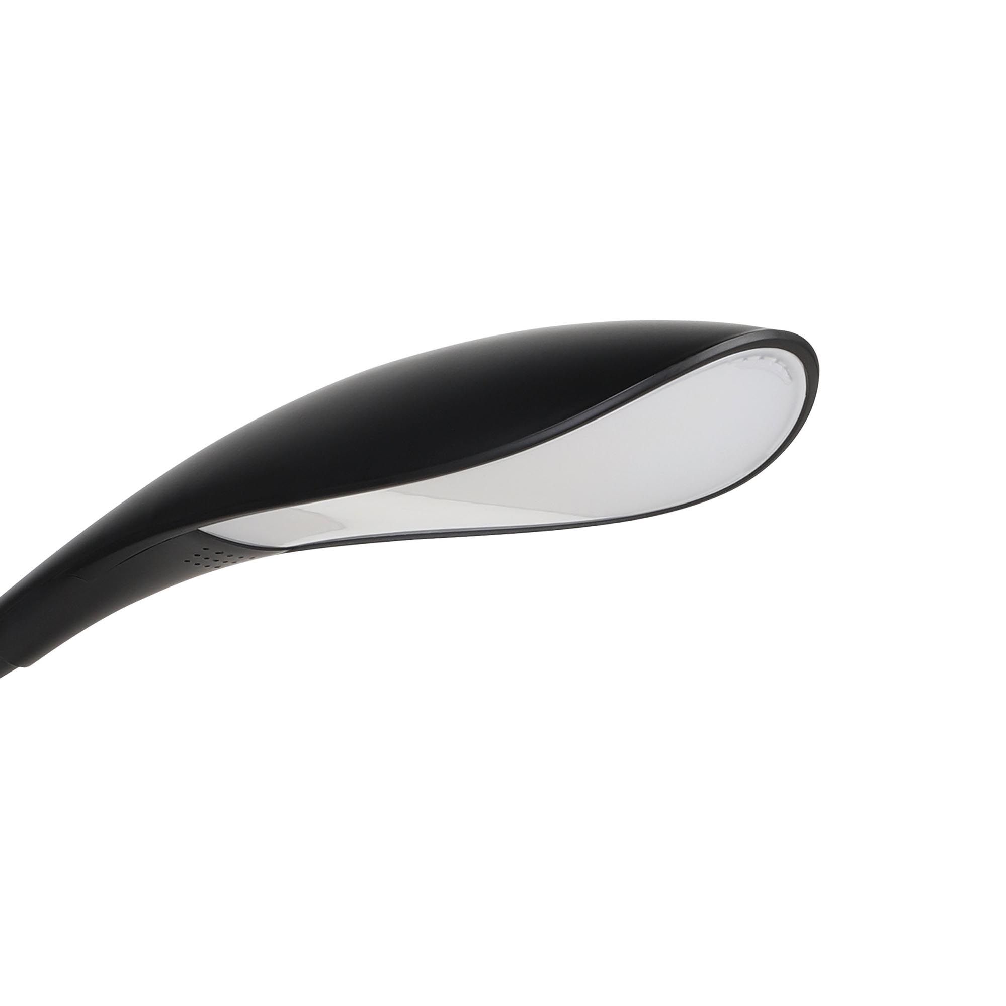Lampe de bureau LED DAMBERA noir H37,5cm