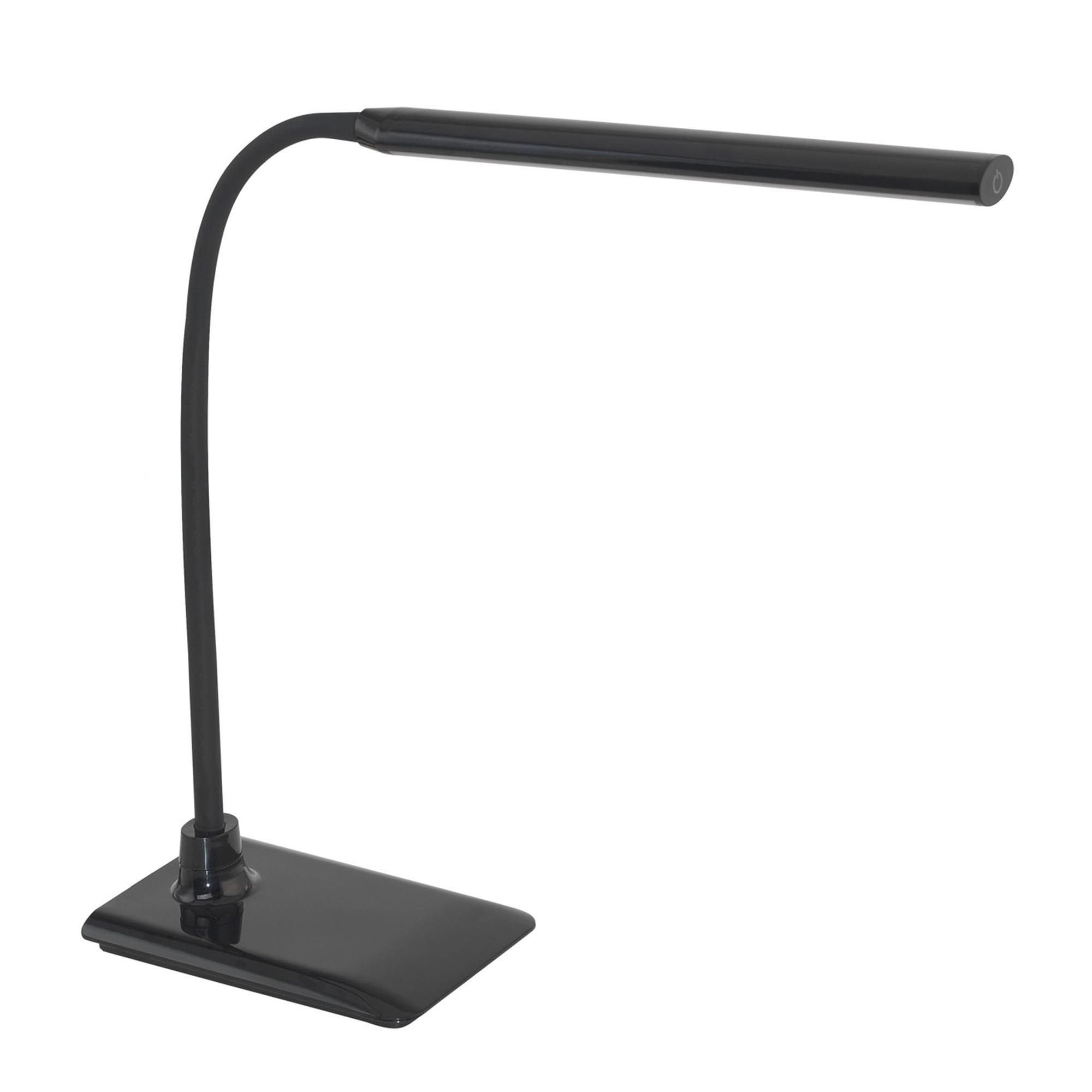 Lampe de bureau LED LAROA noire H51cm