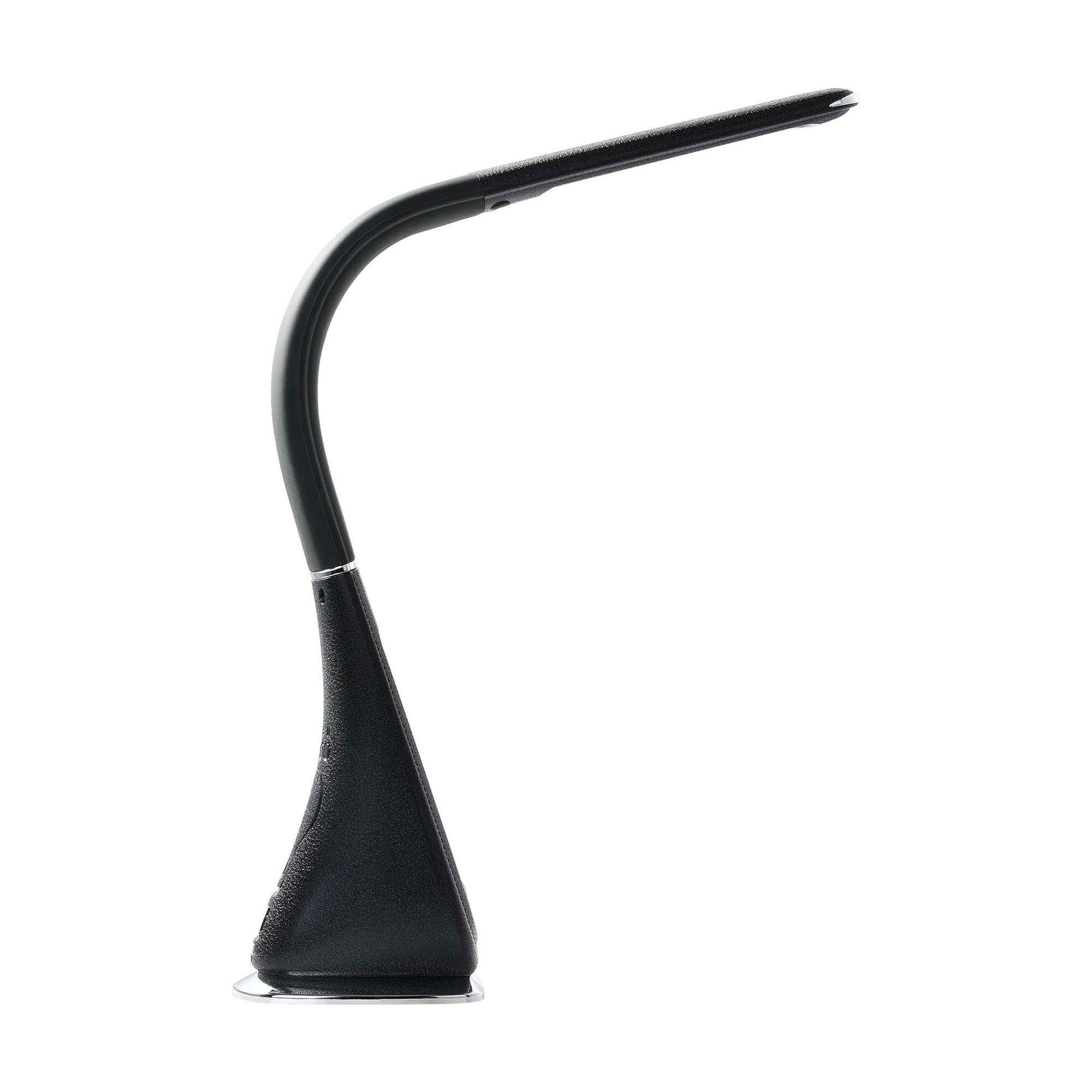 Lampe de bureau LED COGNOLI noire H51 cm