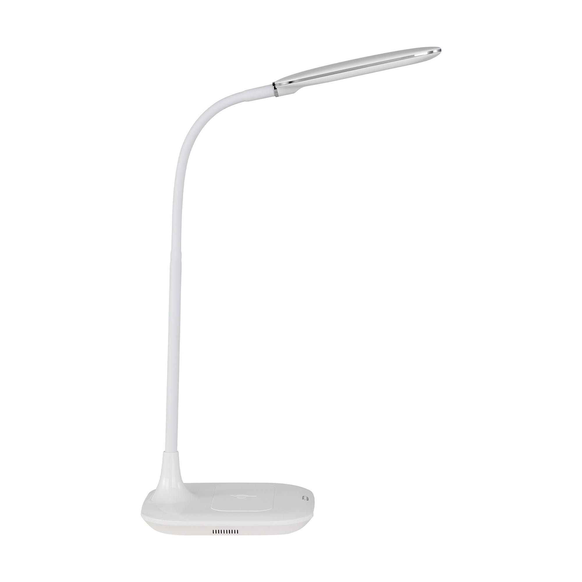 Lampe de bureau LED MASSERERIE blanc H38,5cm