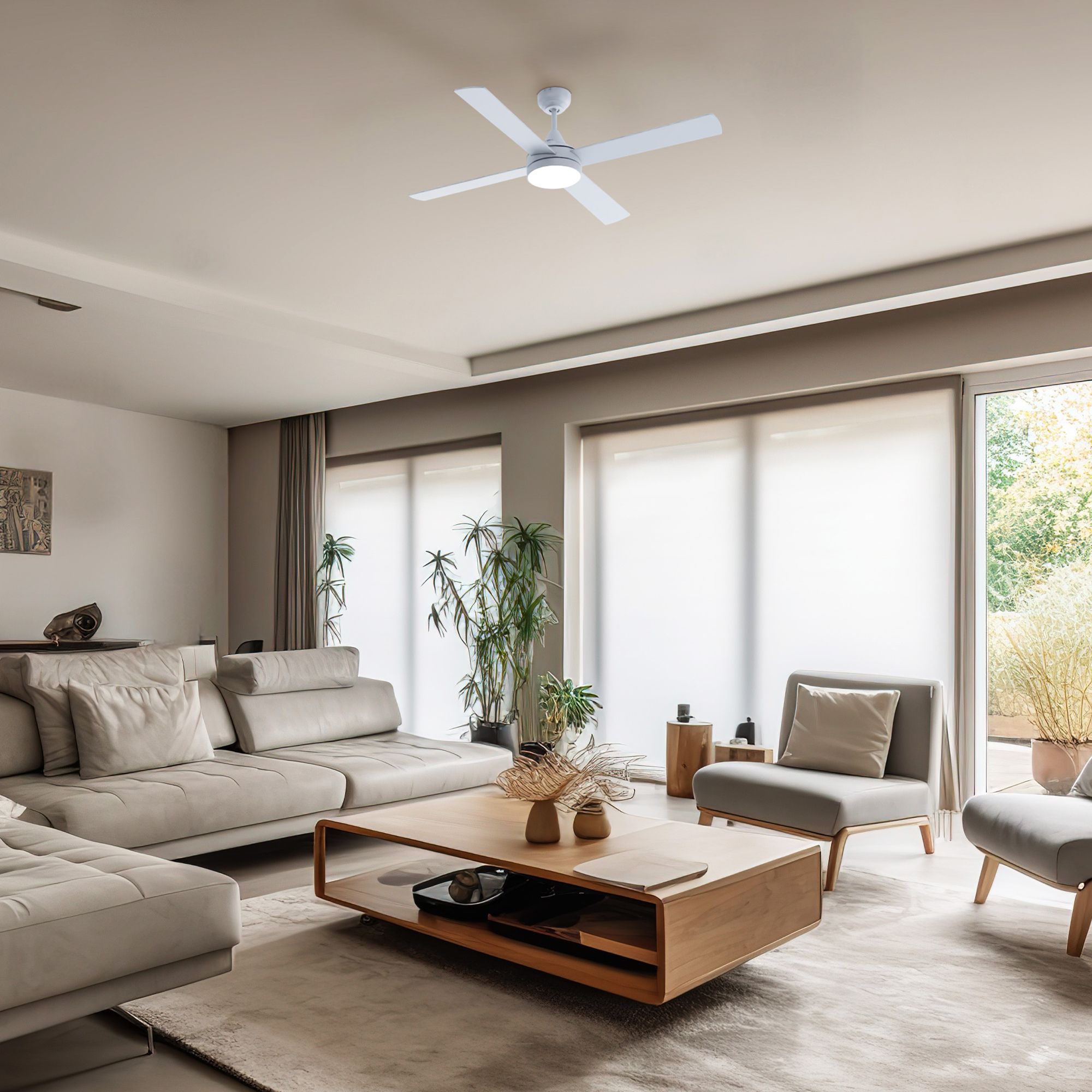 Ventilateur LED TRINIDAD Ø132cm