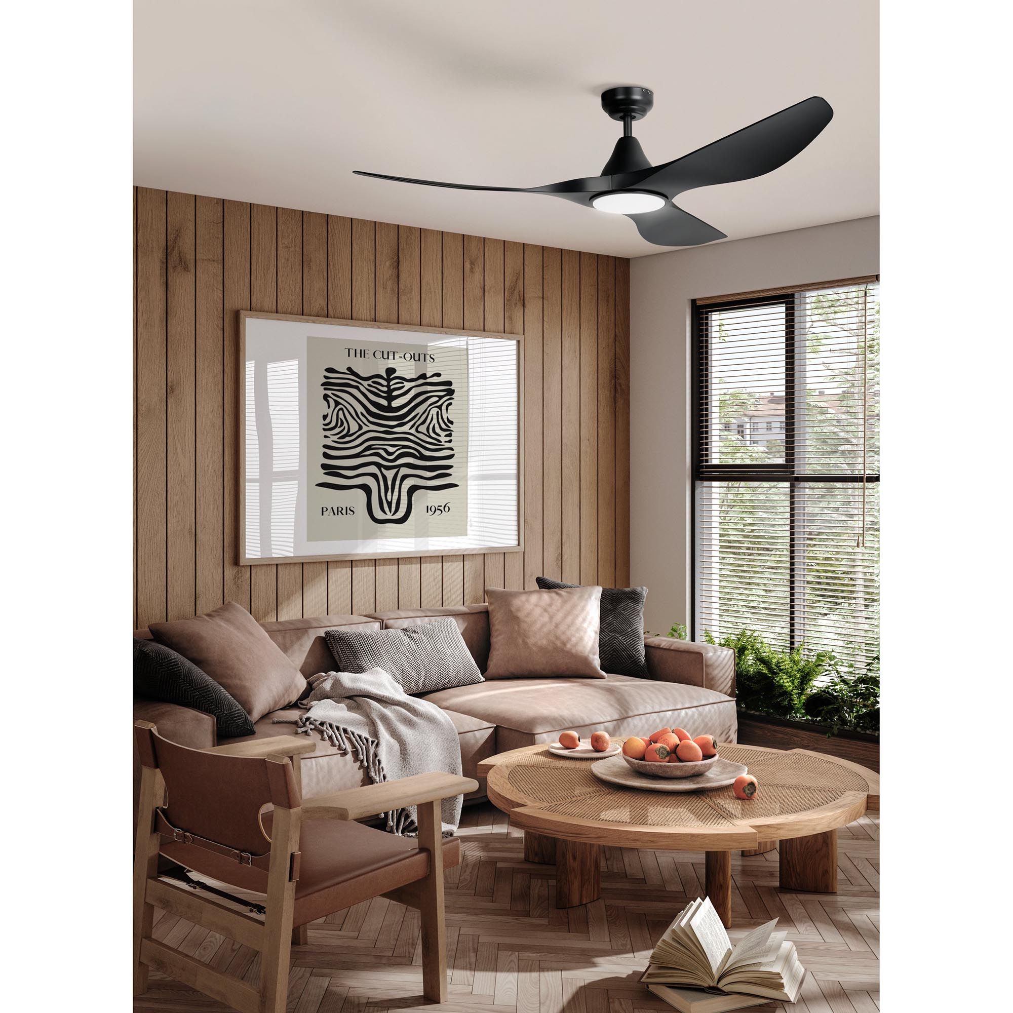 Ventilateur LED PORTSEA D132cm