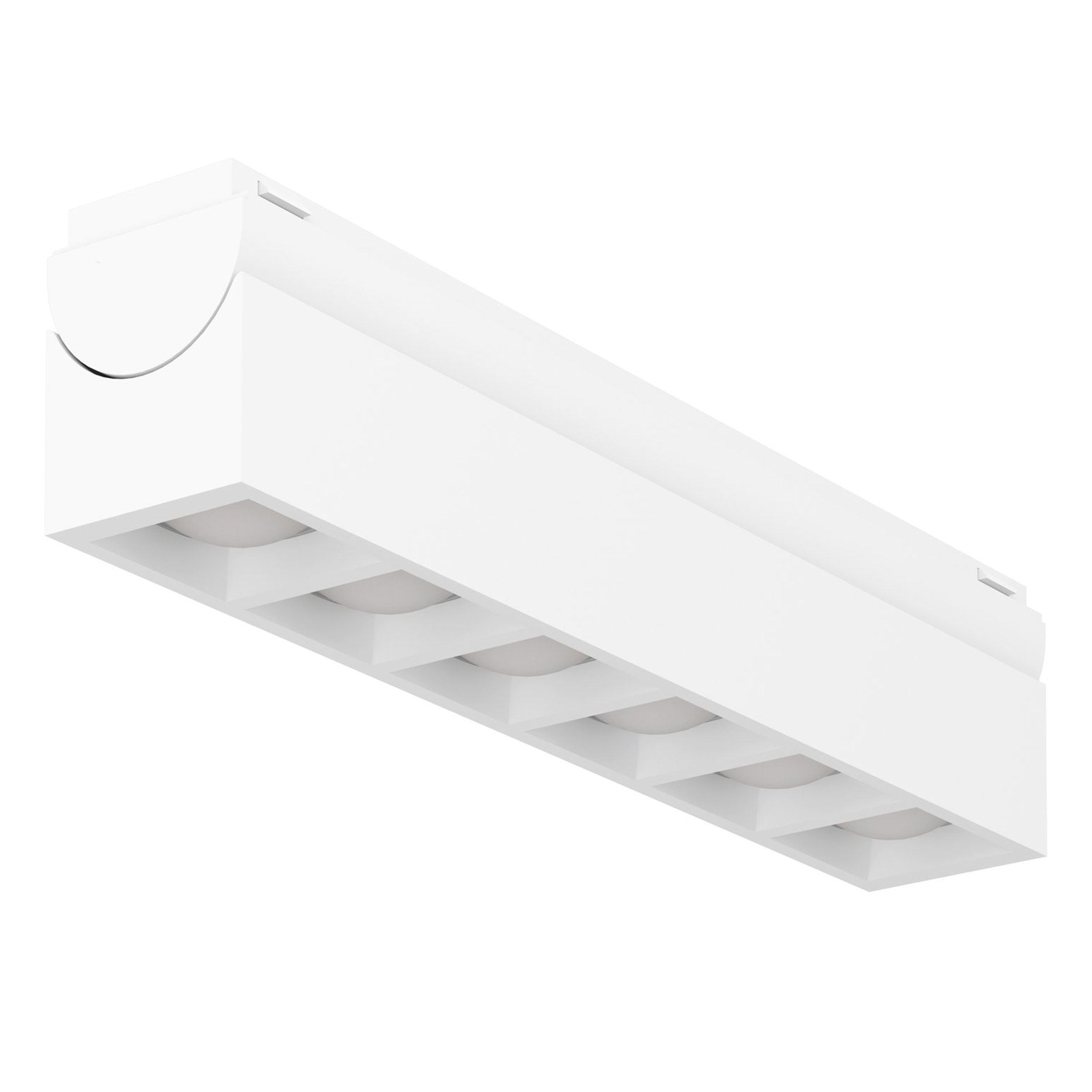 Spot à composerr  LED TPLUS 6 LENS SPOT blanc L18cm