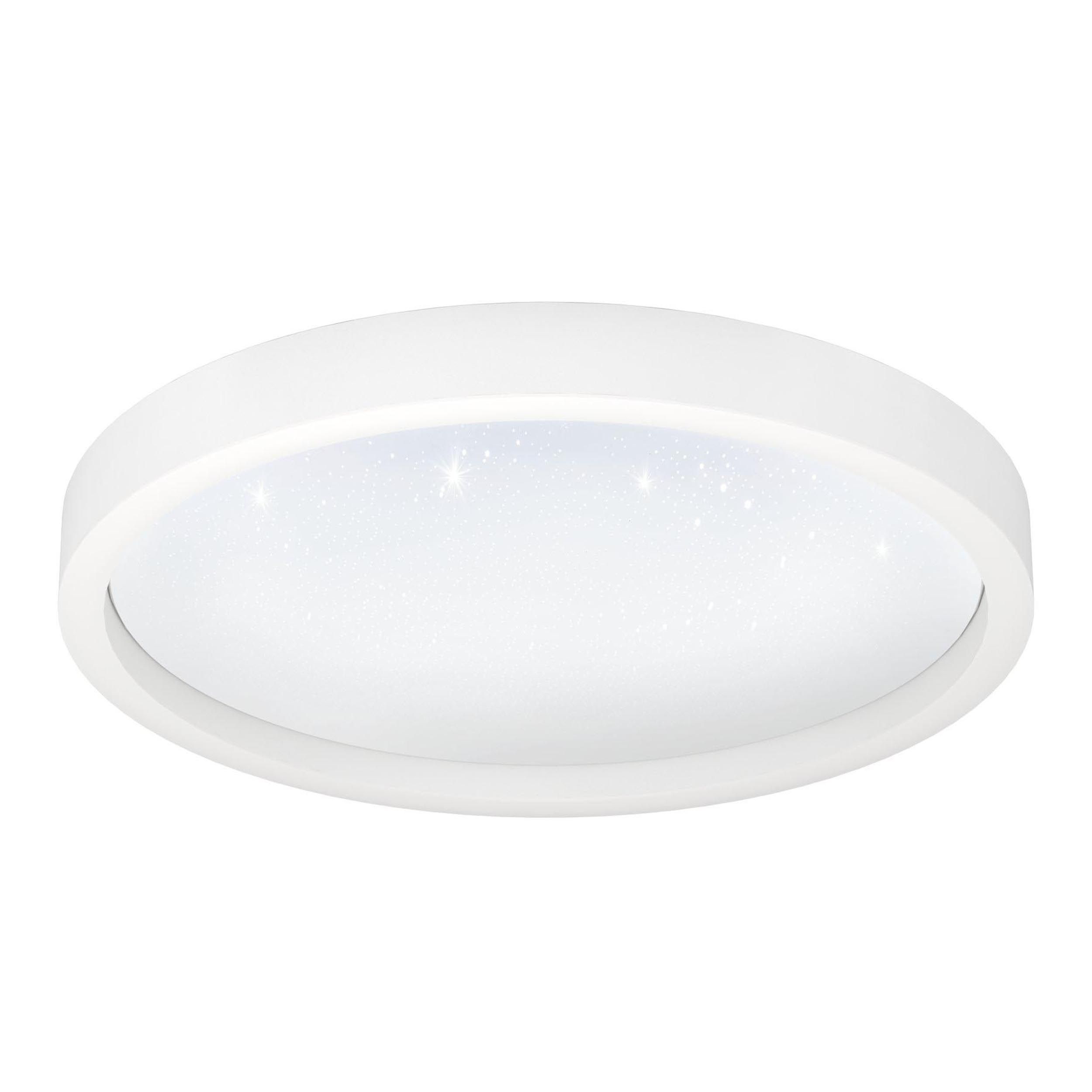 Plafonnier LED dimmable connecté MONTEMORELOS-Z blanc Ø42cm