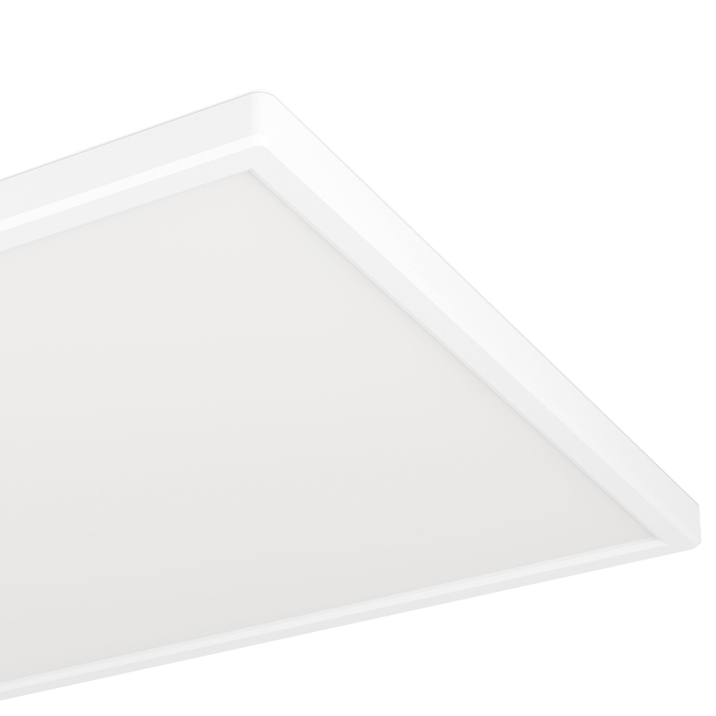Plafonnier LED dimmable conneté ROVITO-Z blanc L57cm