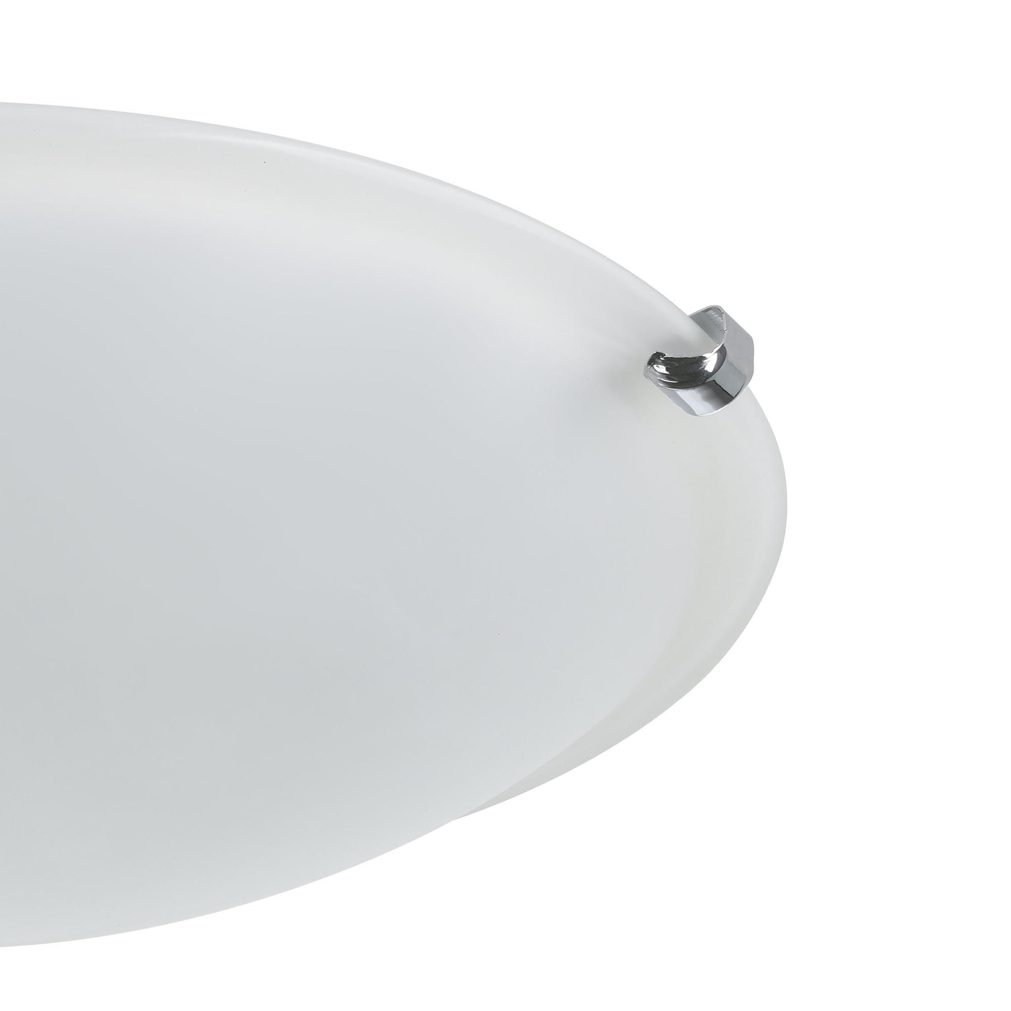Plafonnier SALOME Albâtre blanc Ø40CM