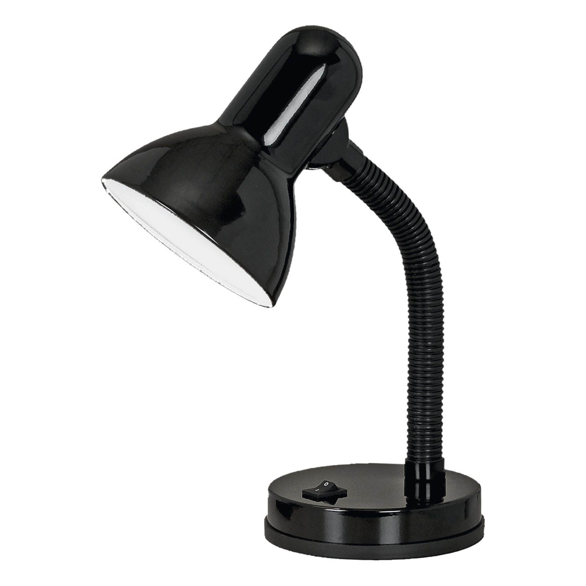 Lampe de bureau BASIC noir H30cm