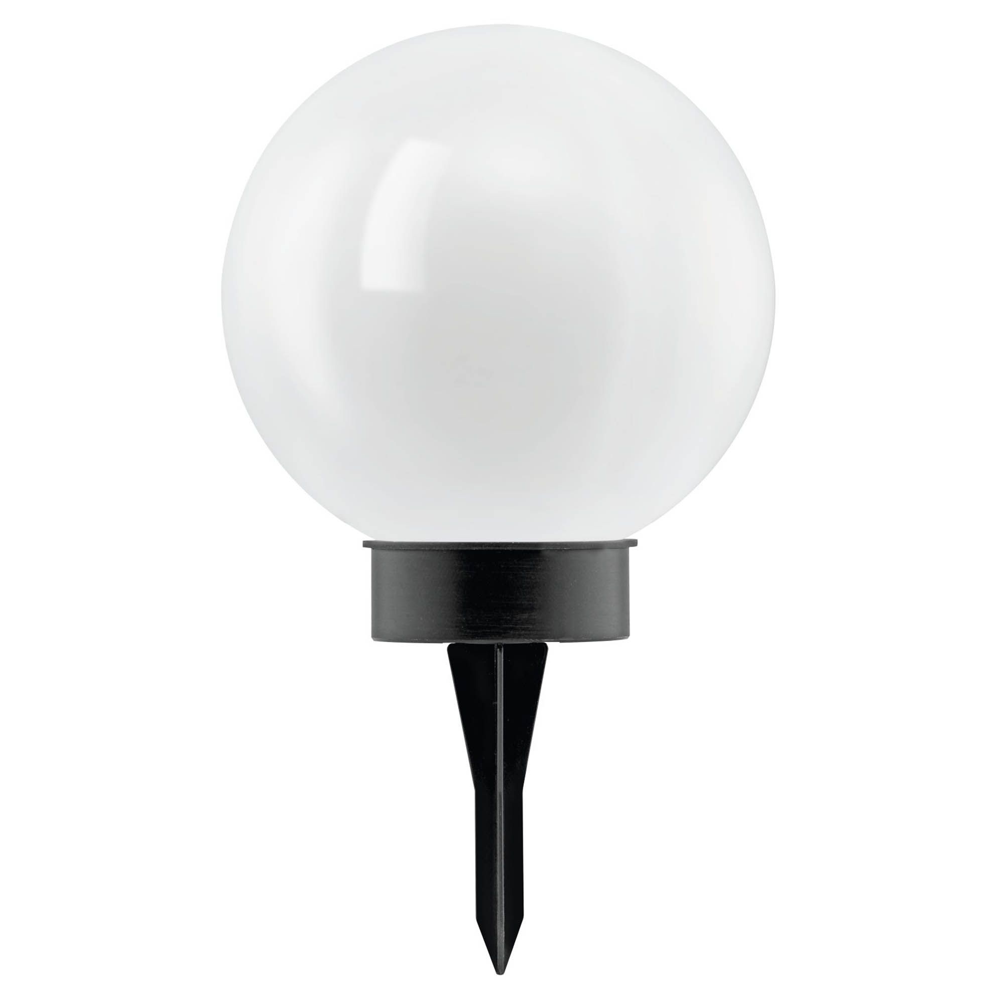 Borne à piquer extérieur LED Z_SOLAR noir H40cm