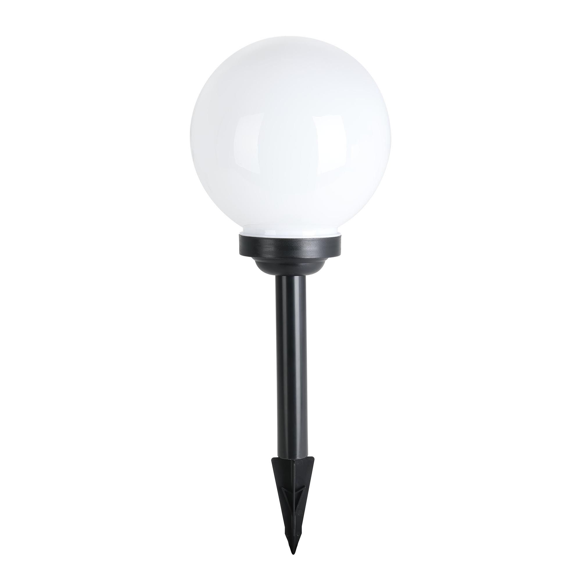 Borne à piquer extérieur LED Z_SOLAR noir H40cm
