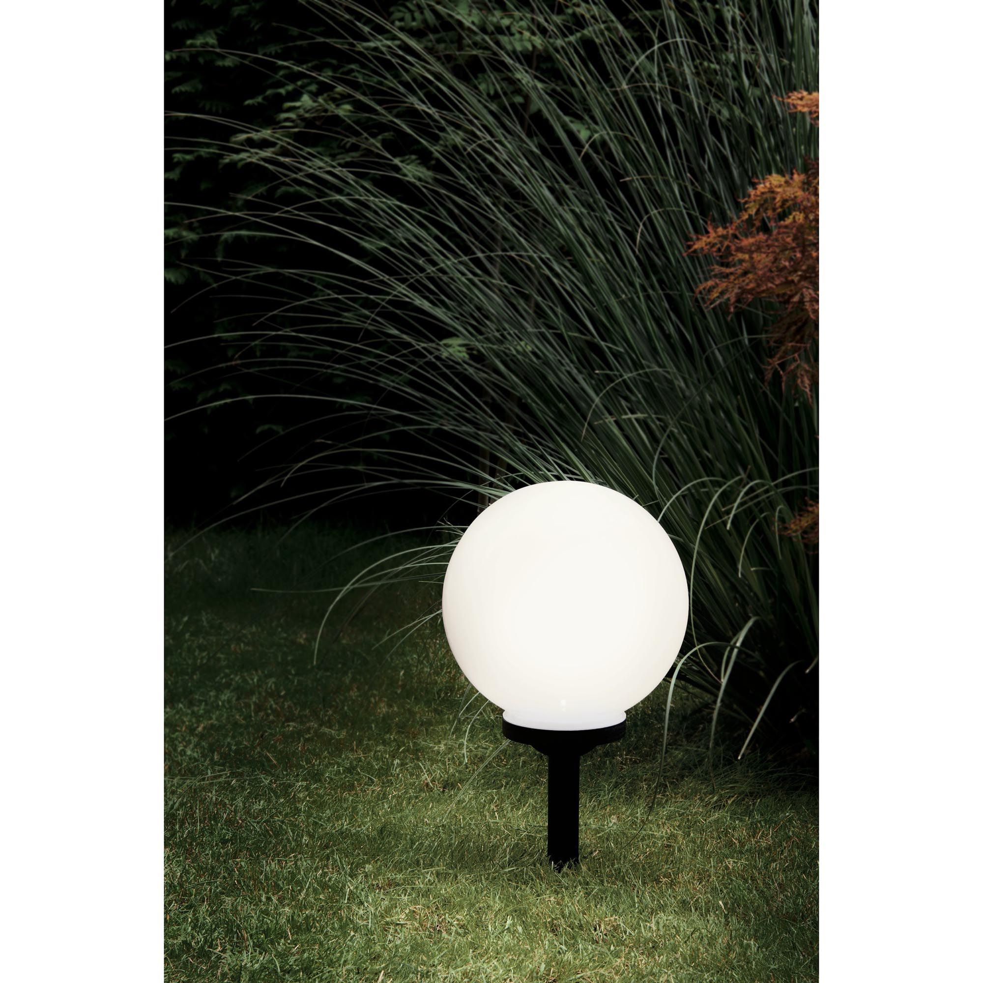 Borne à piquer extérieur LED Z_SOLAR noir H50cm