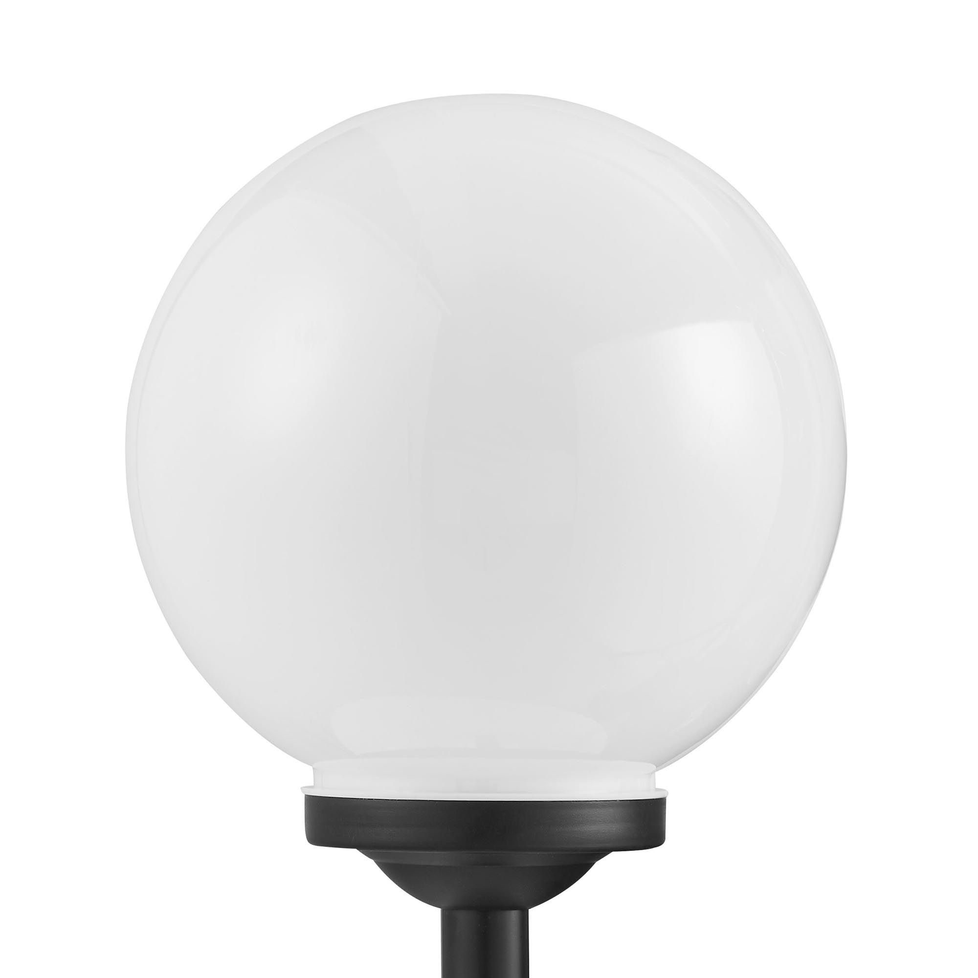Borne à piquer extérieur LED Z_SOLAR noir H50cm