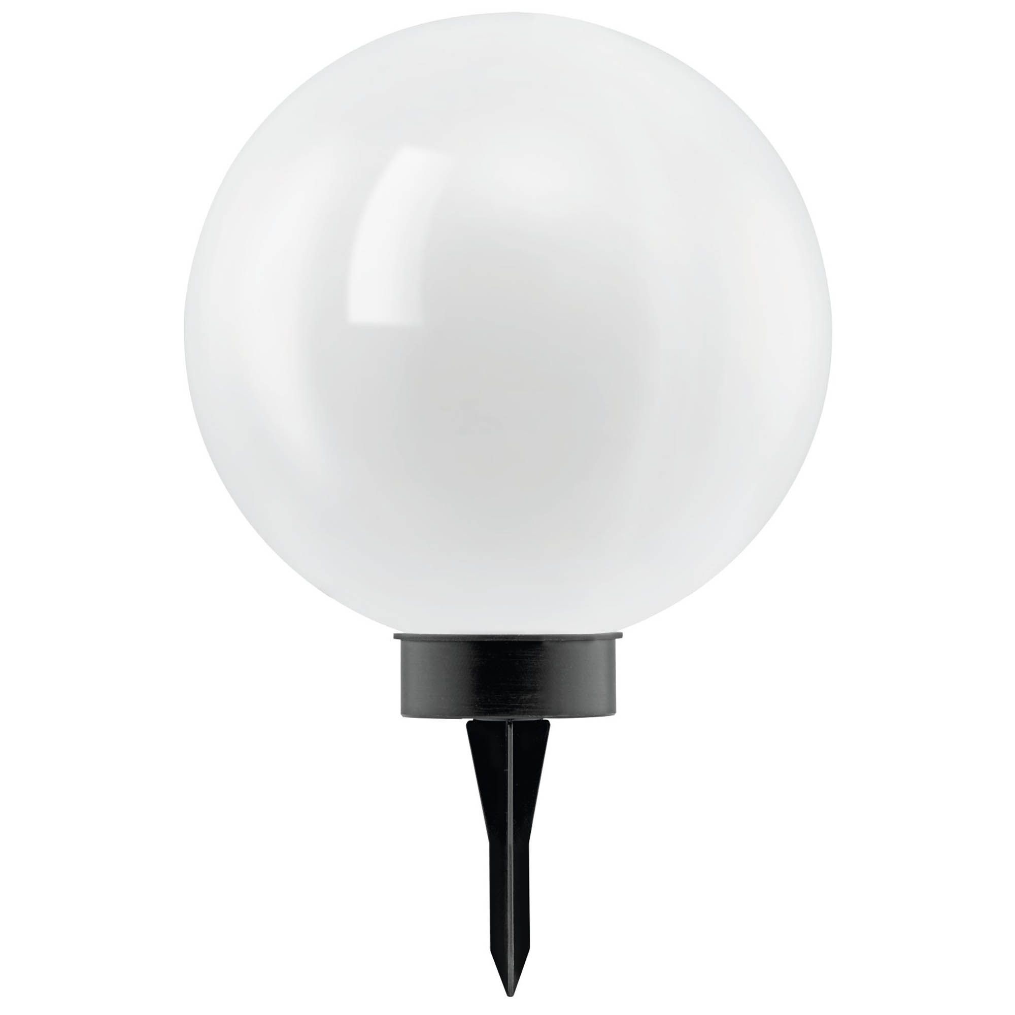 Borne à piquer extérieur LED Z_SOLAR noir H60cm