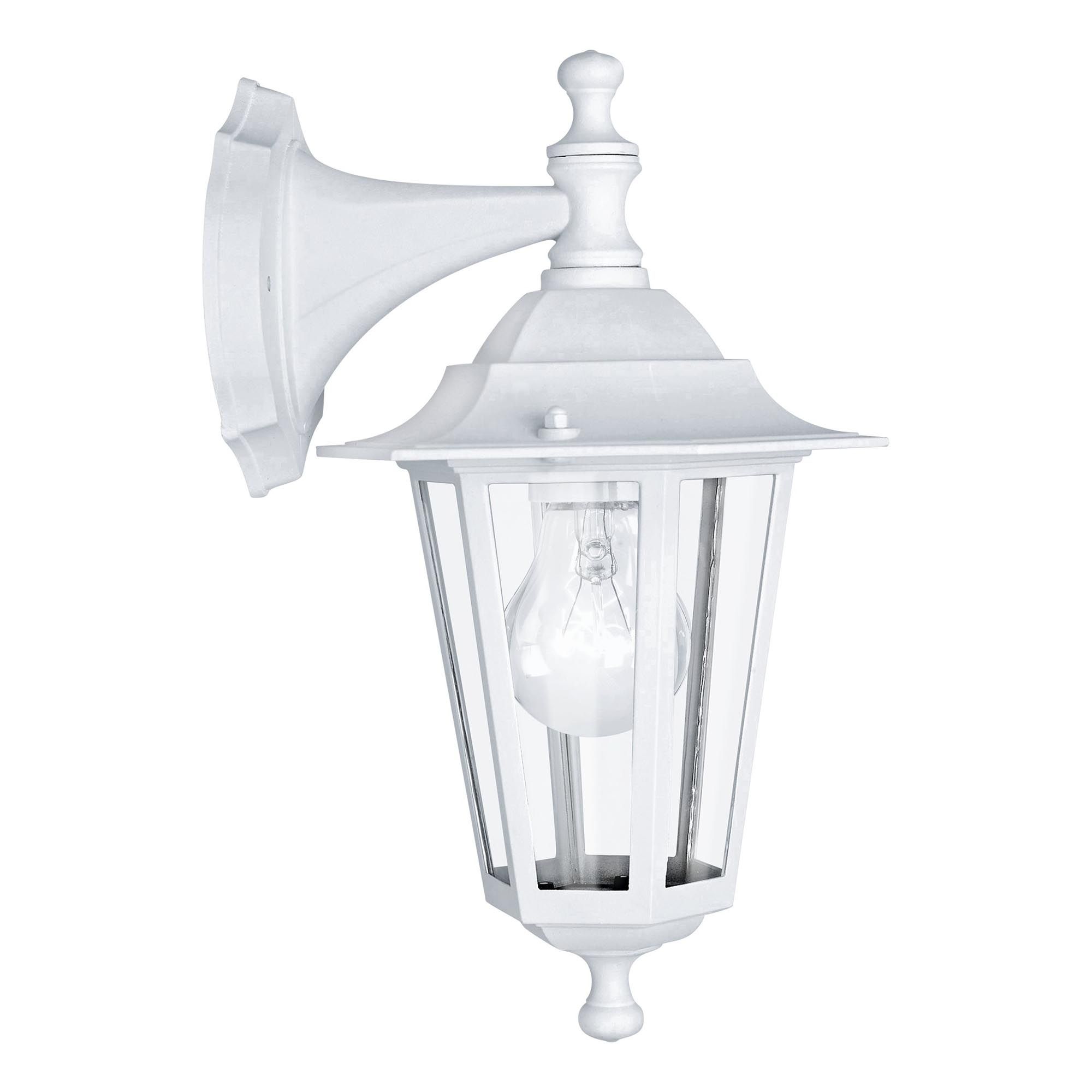 Applique extérieur LATERNA 5 blanc H35cm descendante