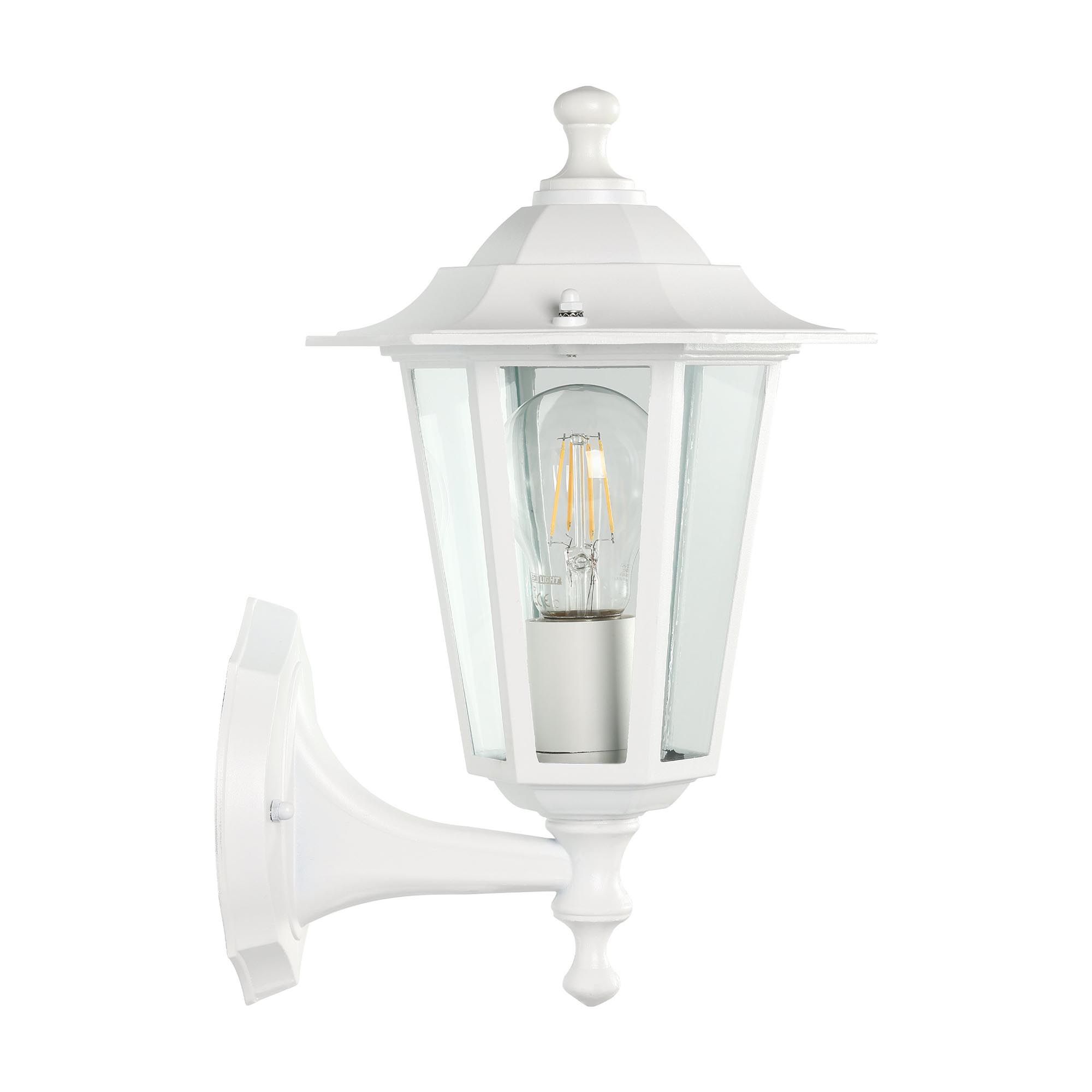 Applique extérieur LATERNA 5 blanc H35cm montante