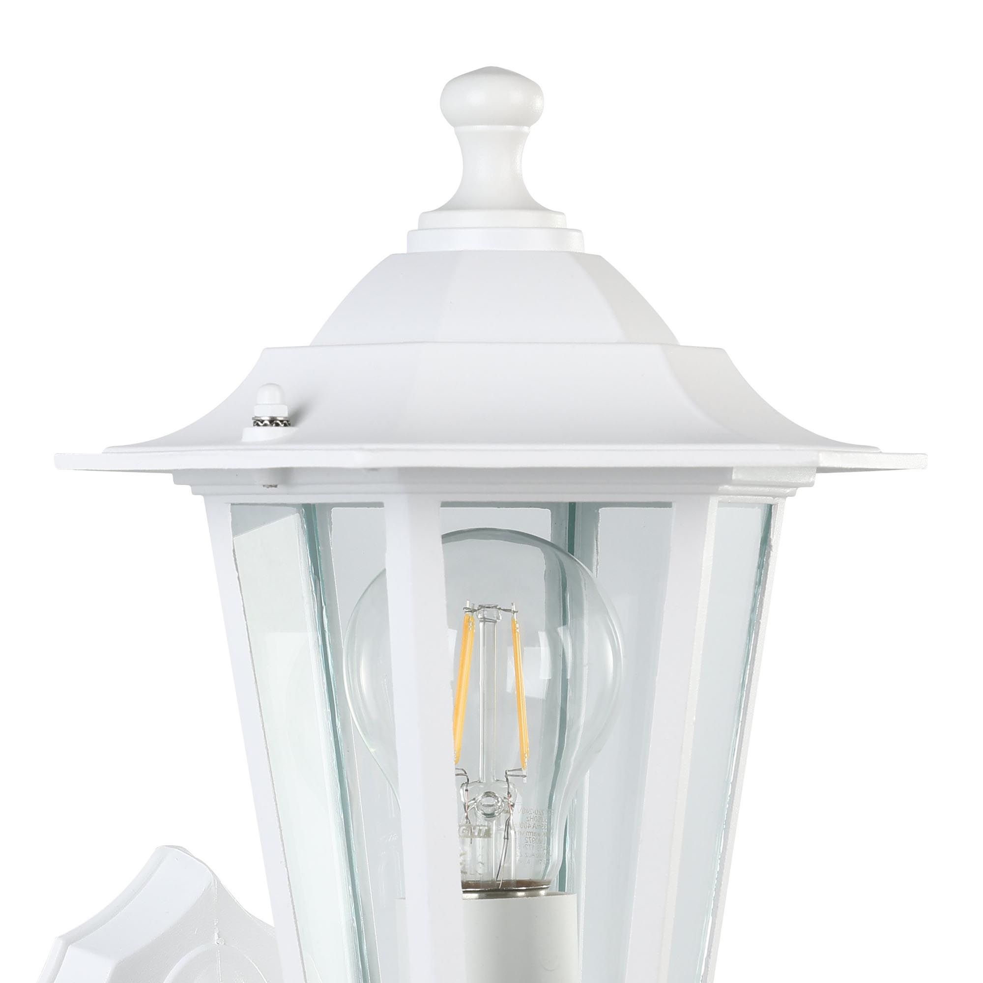 Applique extérieur montante LATERNA 5 blanc H35cm
