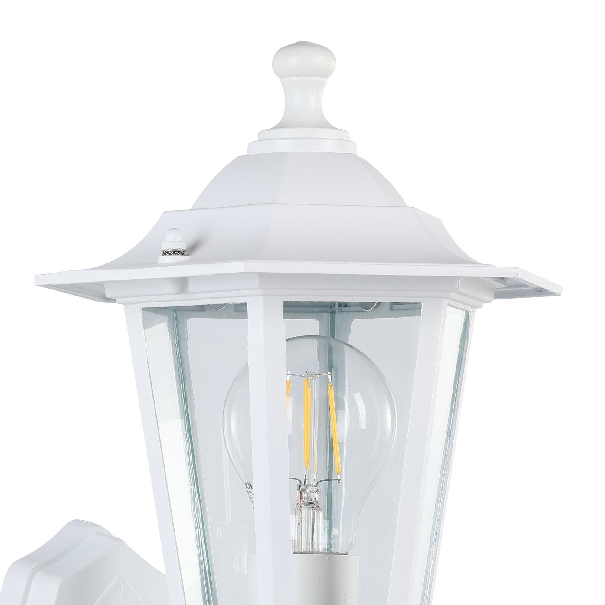 Applique extérieur LATERNA 5 blanc avec détecteur