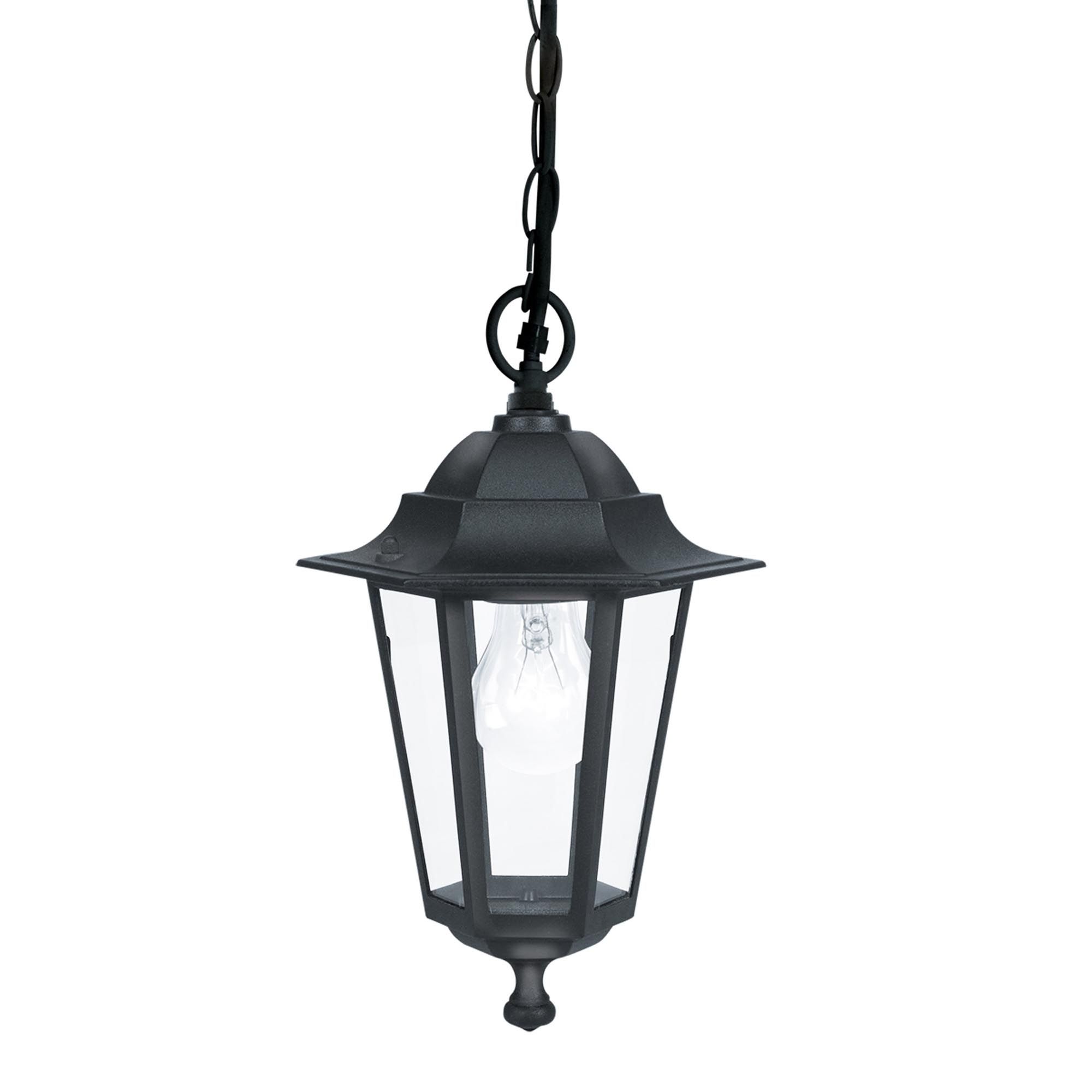 Suspension extérieur LATERNA 4 noir Ø20,5cm