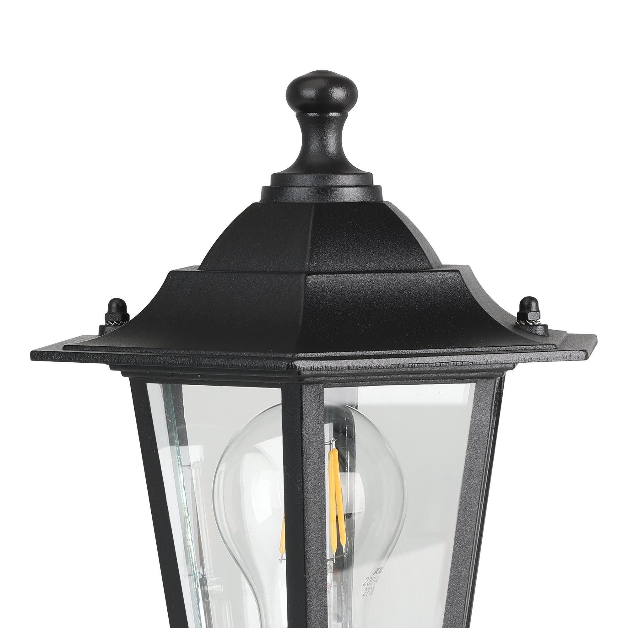 Borne extérieur LATERNA 4 noir Ø19,5cm