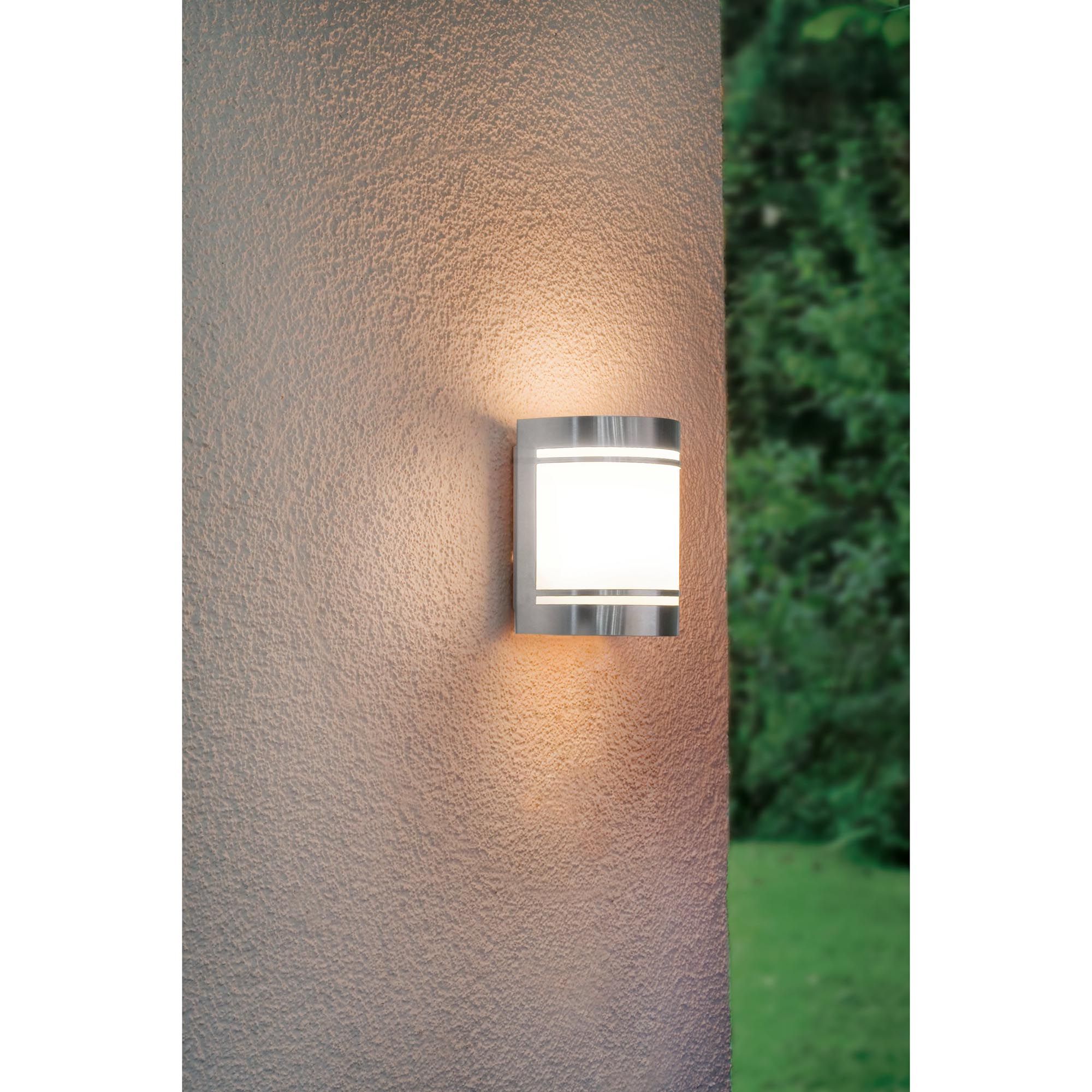 Applique extérieur CERNO nickel H17cm