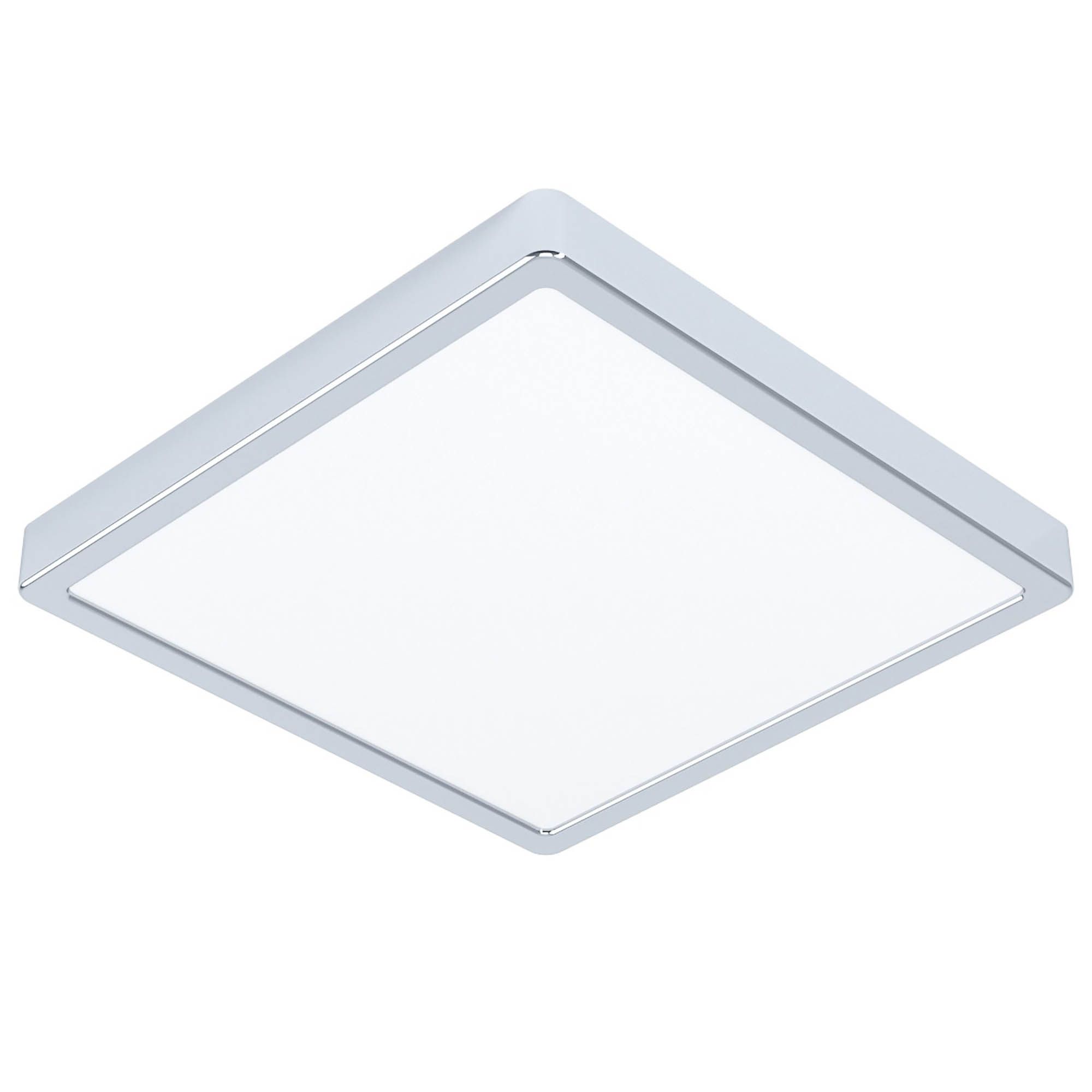 Plafonnier LED FUEVA 5 chrome 28,5x28,5cm
