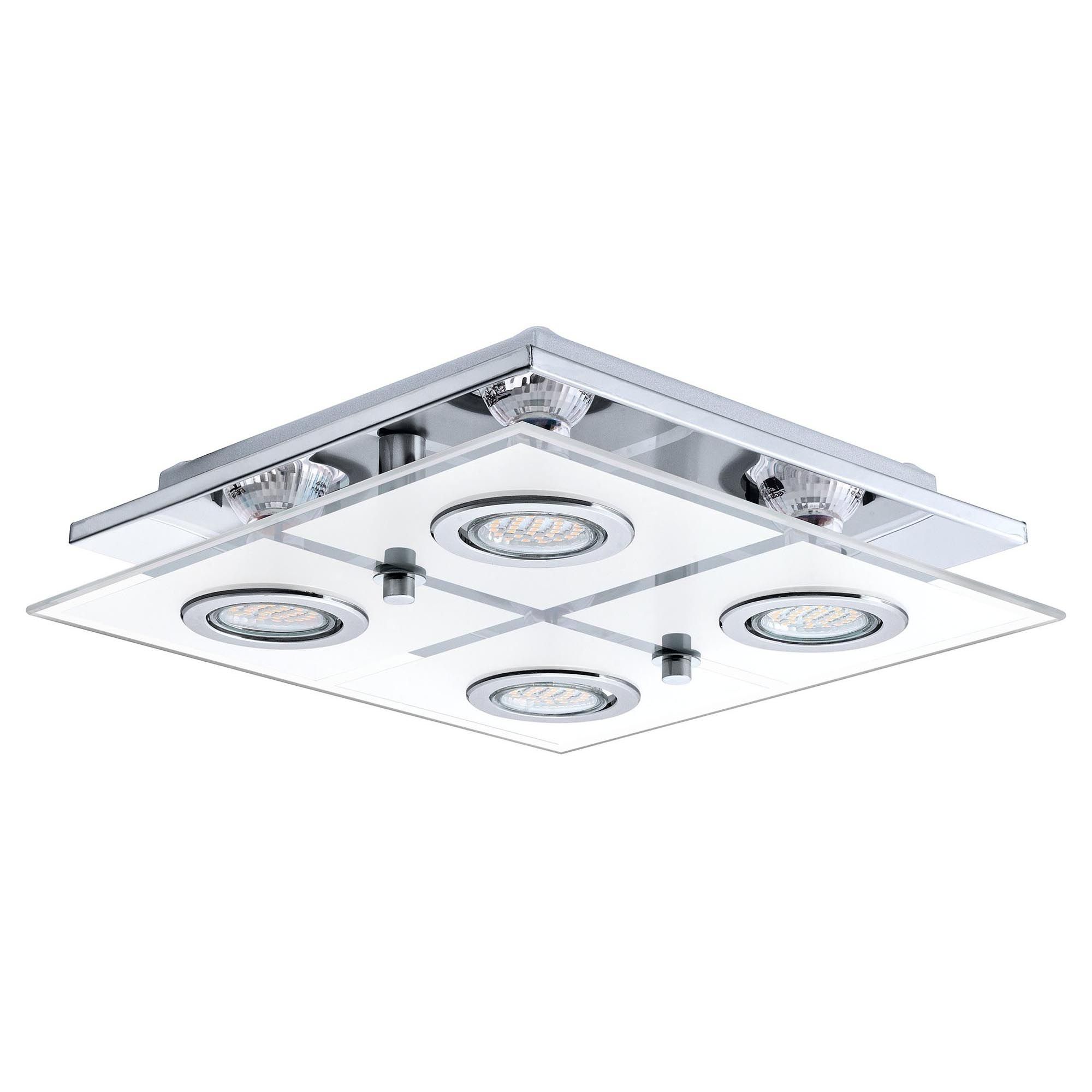 Plafonnier CABO chrome Ø29cm