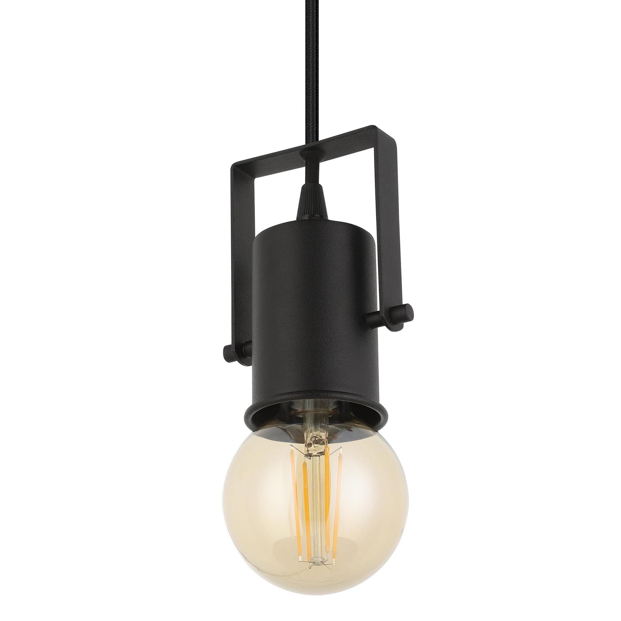 Suspension CALARI noir Ø10,5cm