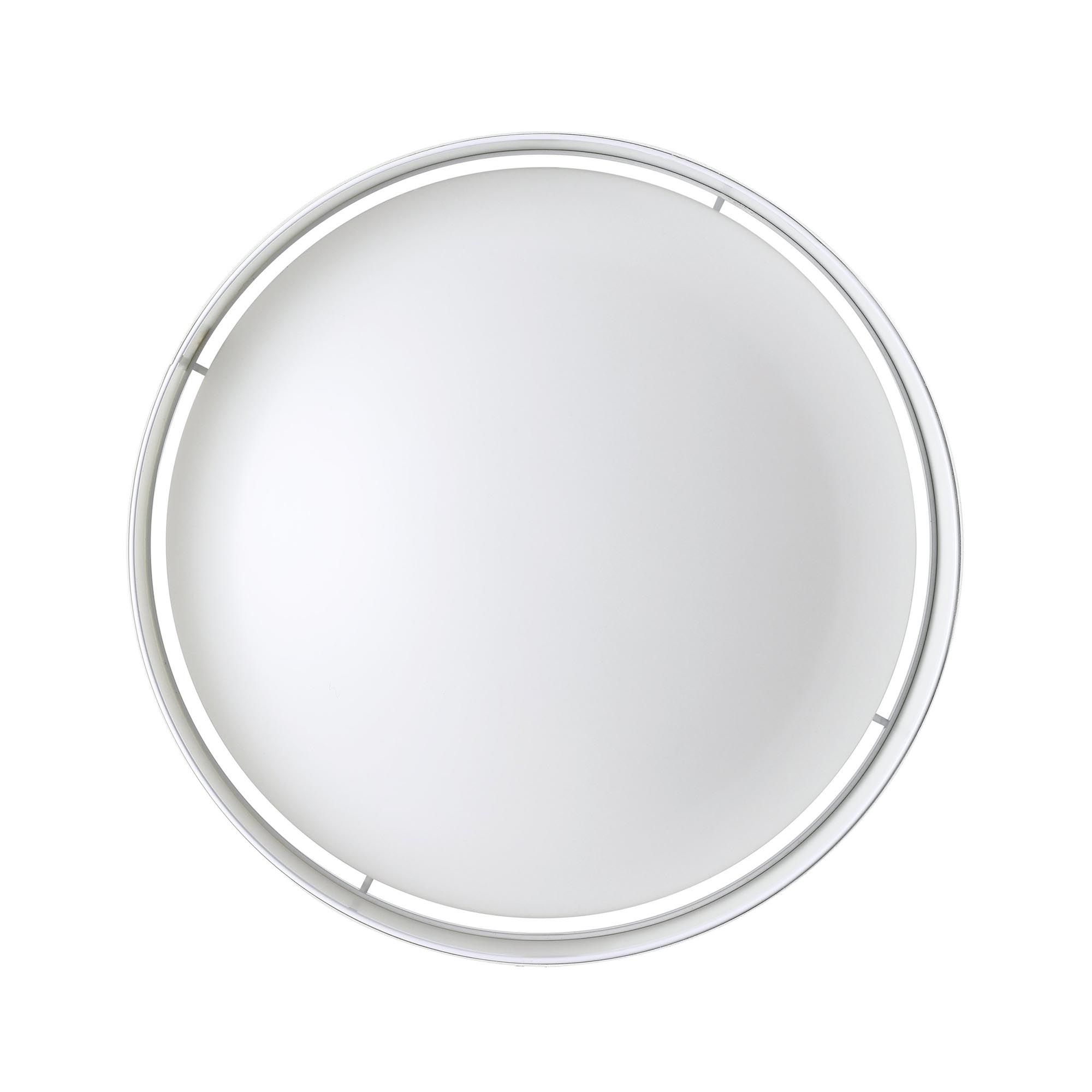 Suspension LED PASTERI tissu blanc Ø32cm
