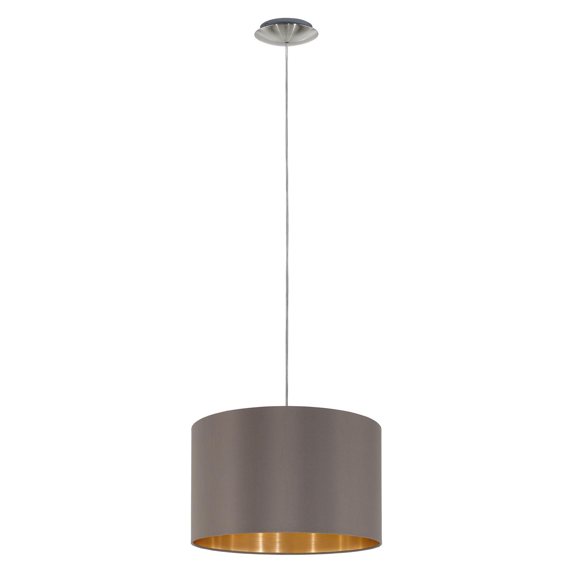Suspension MASERLO marron Ø38cm