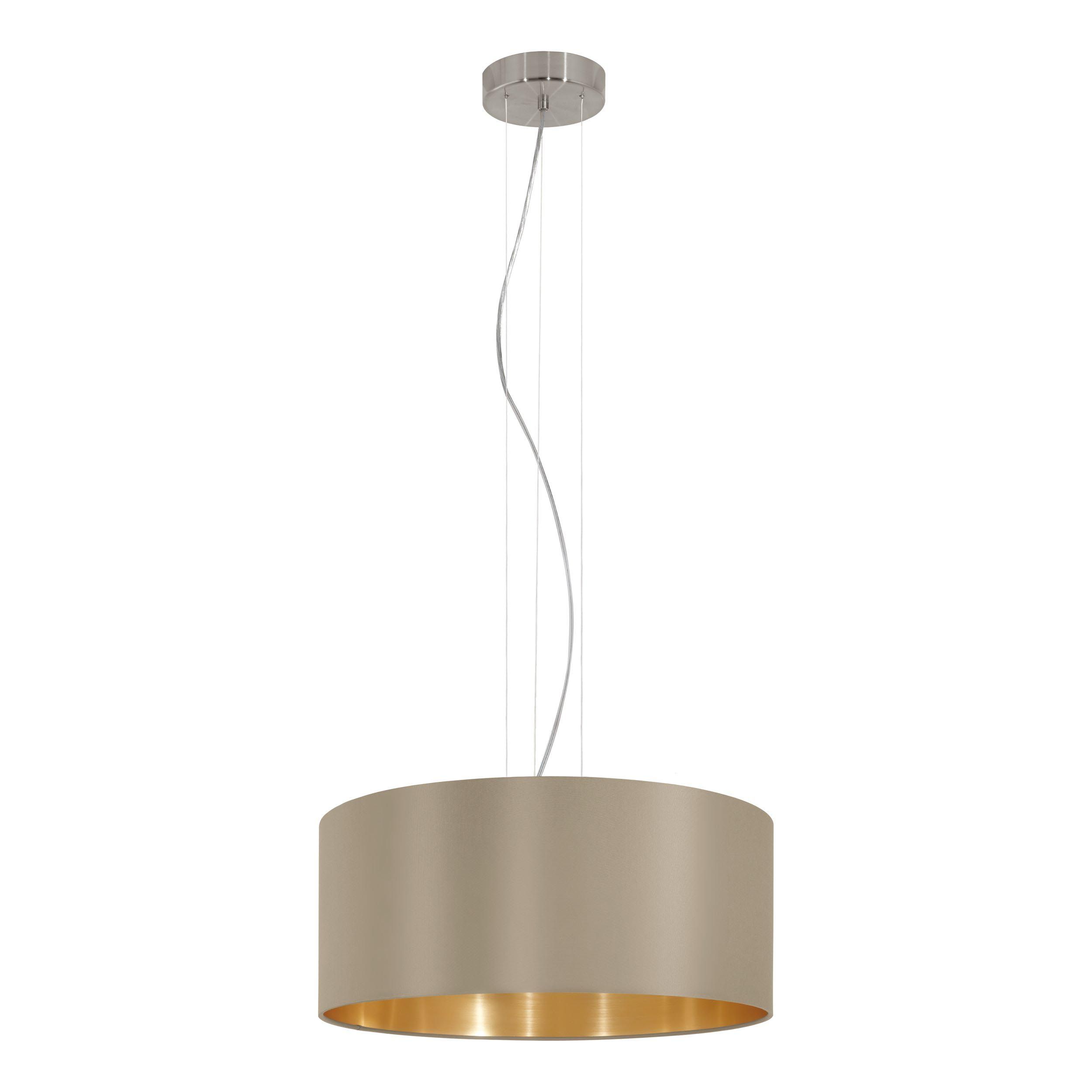 Suspension MASERLO taupe Ø53cm