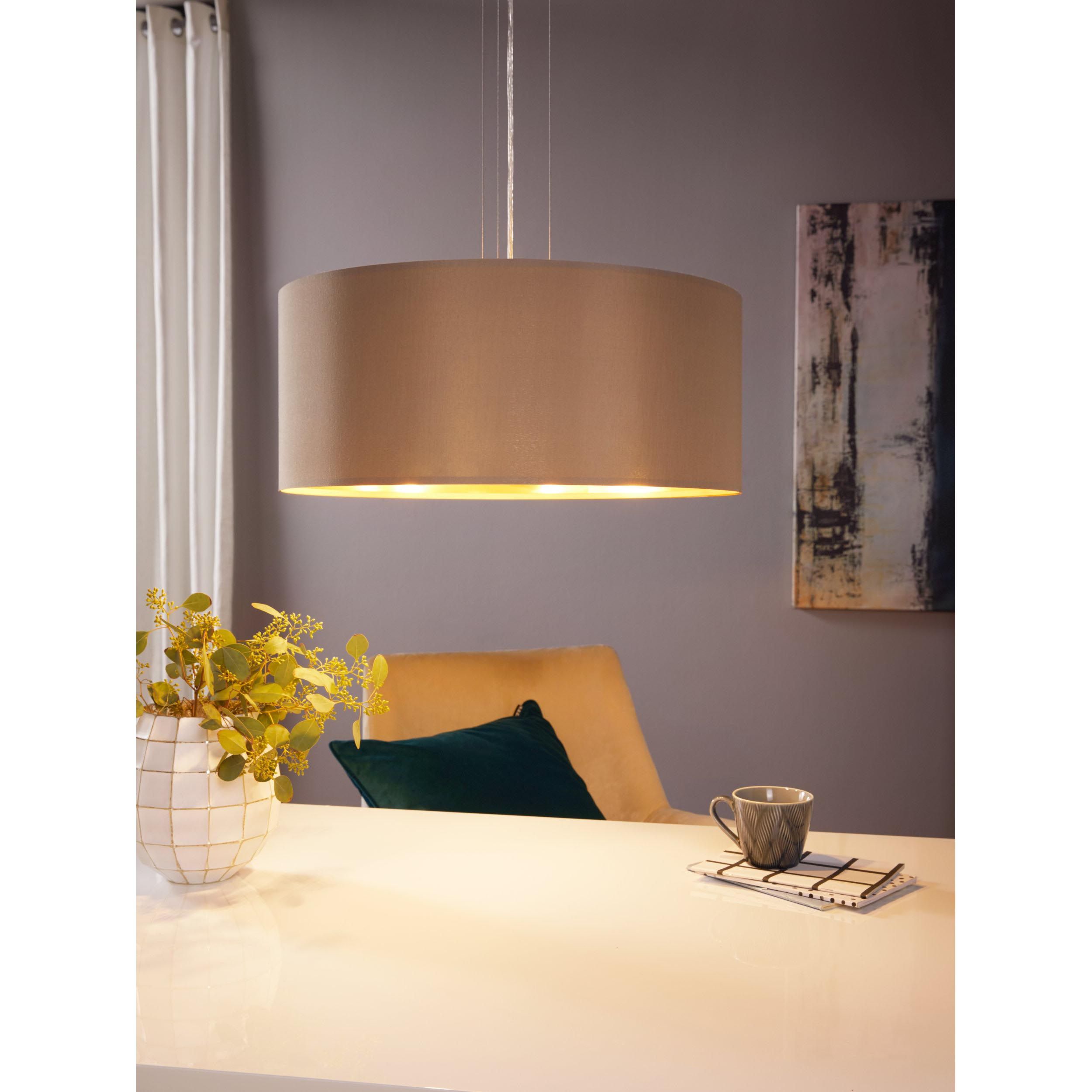 Suspension MASERLO taupe Ø53cm