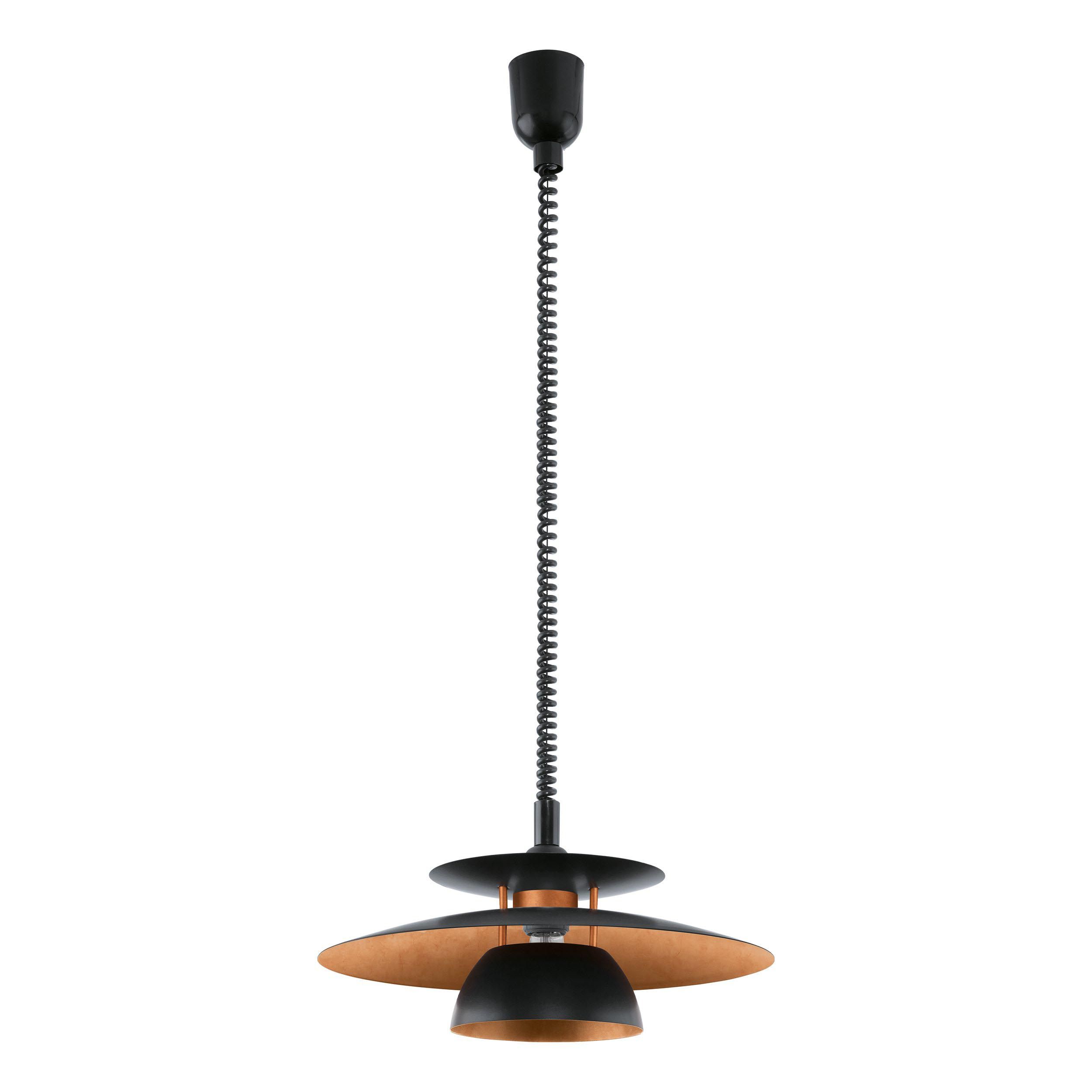 Suspension BRENDA noir/doré Ø43cm