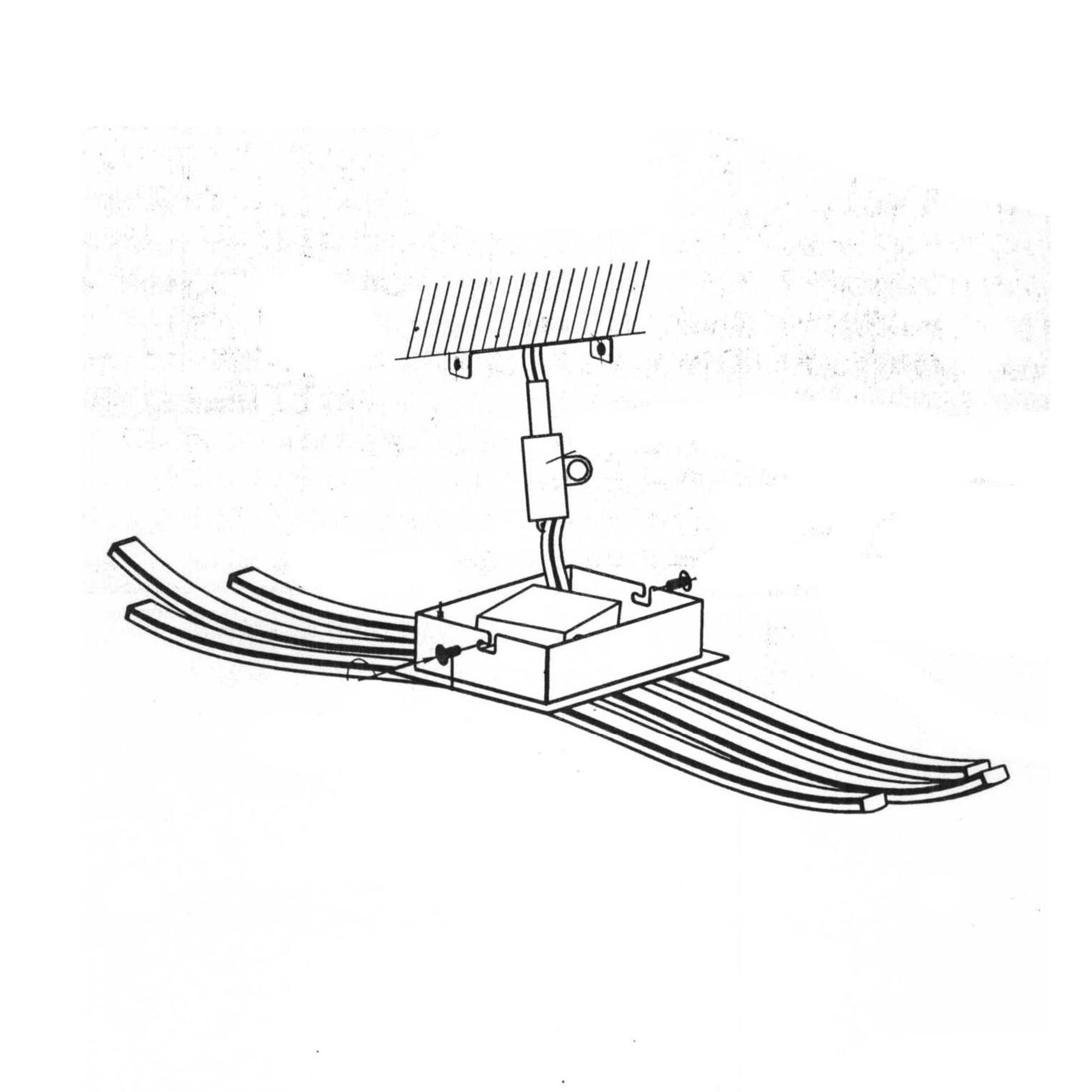 Plafonnier LED RONCADE chrome L65