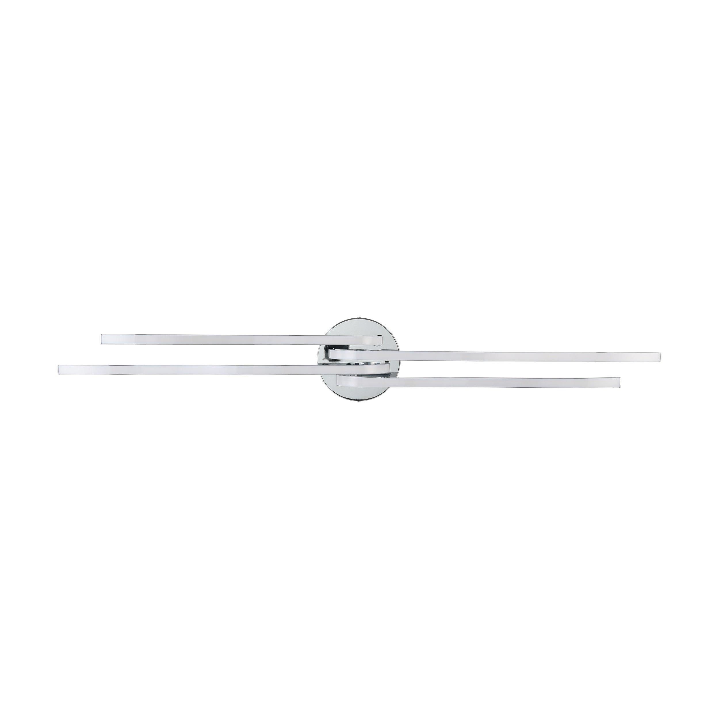 Plafonnier LED RONCADE chrome L108,5cm