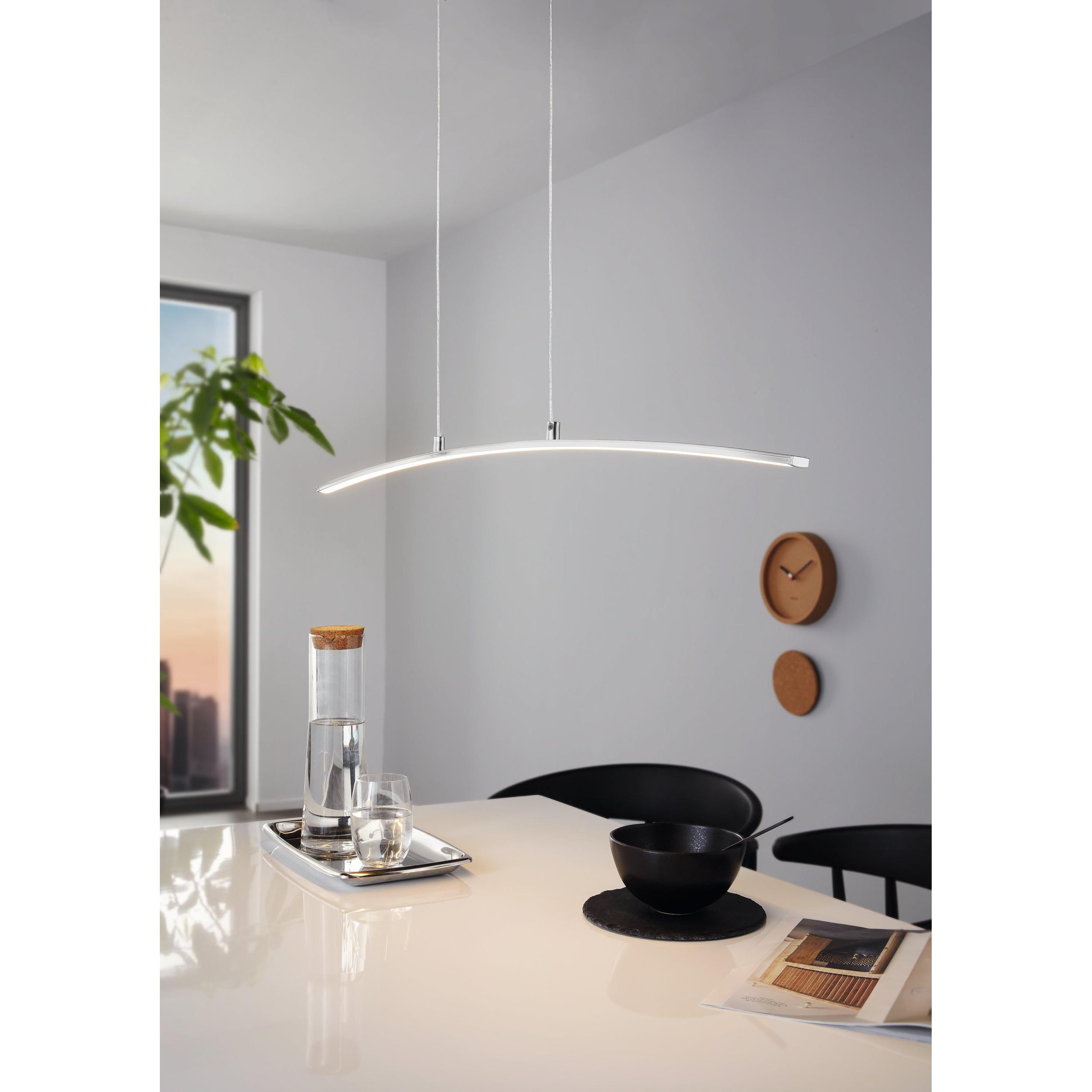Suspension LED LASANA chrome L90cm