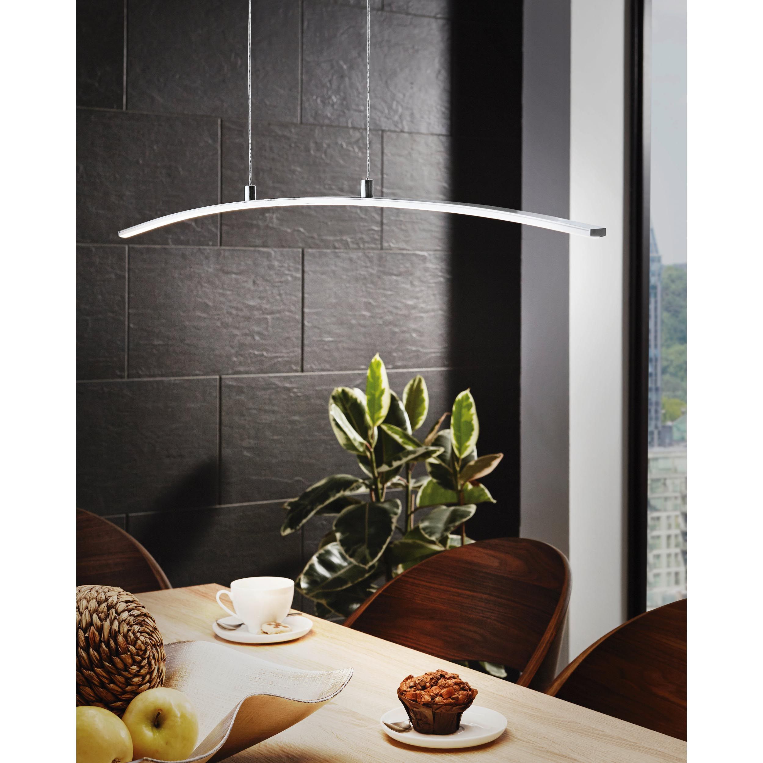 Suspension LED LASANA chrome L90cm