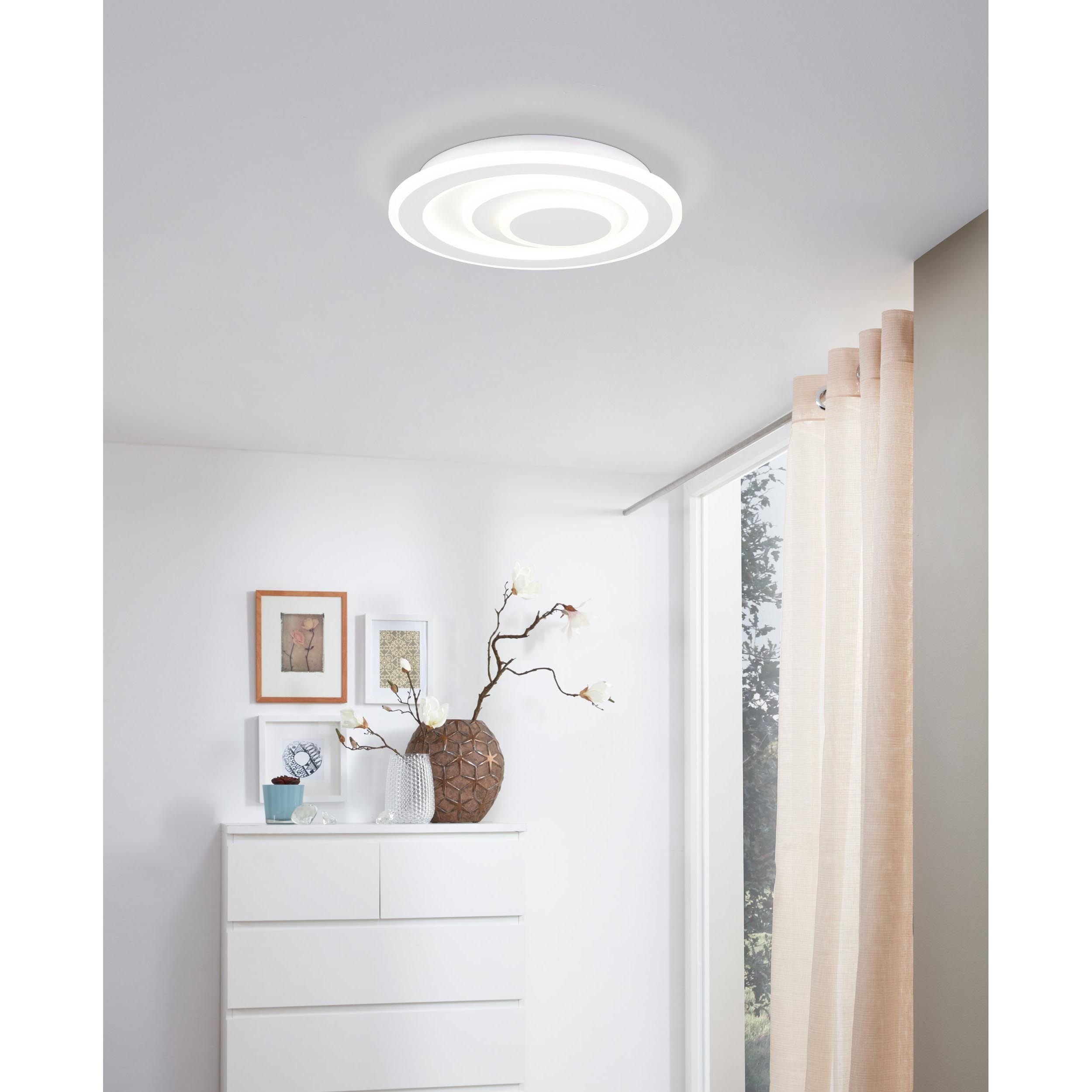 Plafonnier LED PALAGIANO blanc Ø30cm
