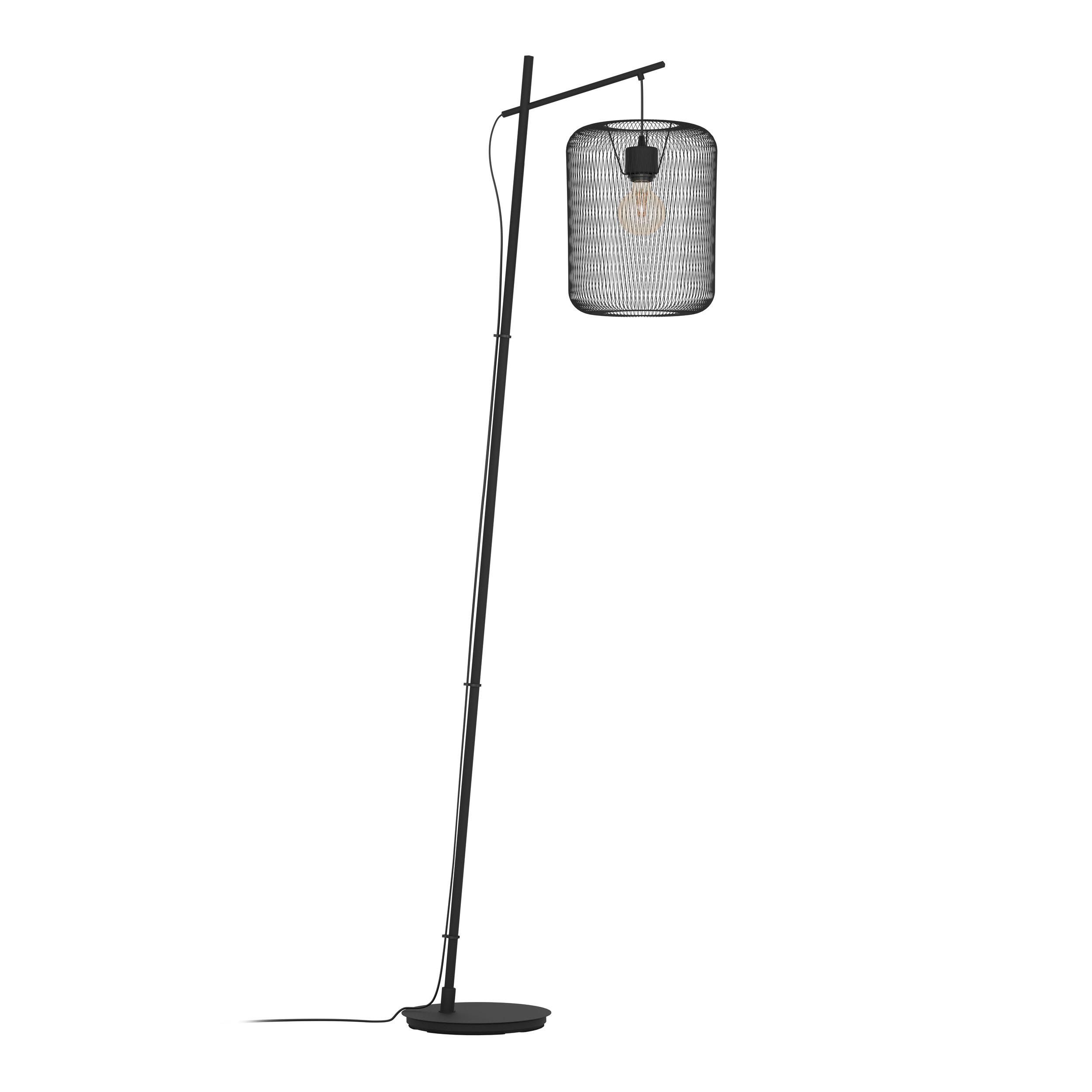 Lampadaire WRINGTON noir H194cm