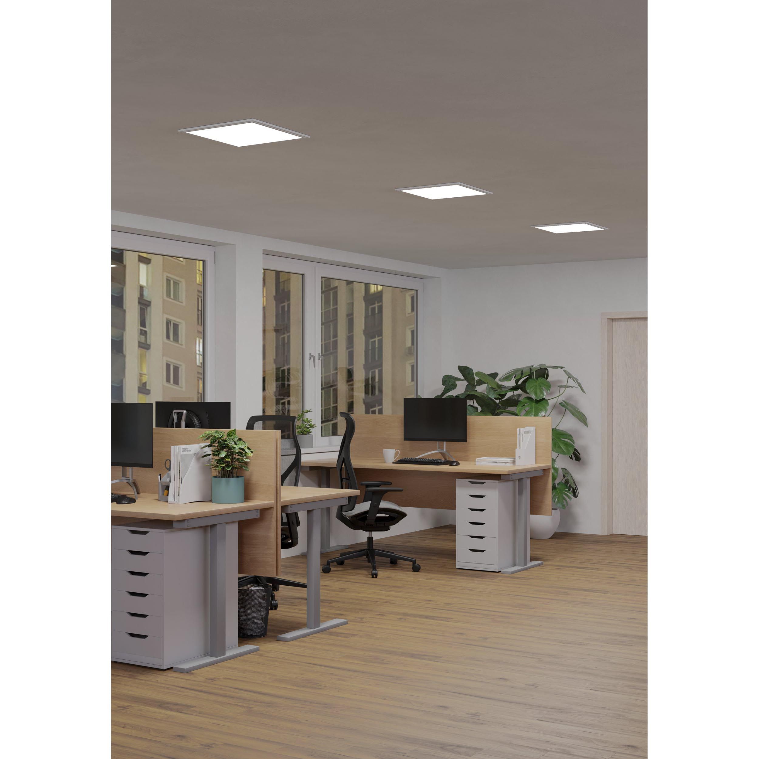 Plafonnier LED SALOBRENA-RGBW blanc L45cm